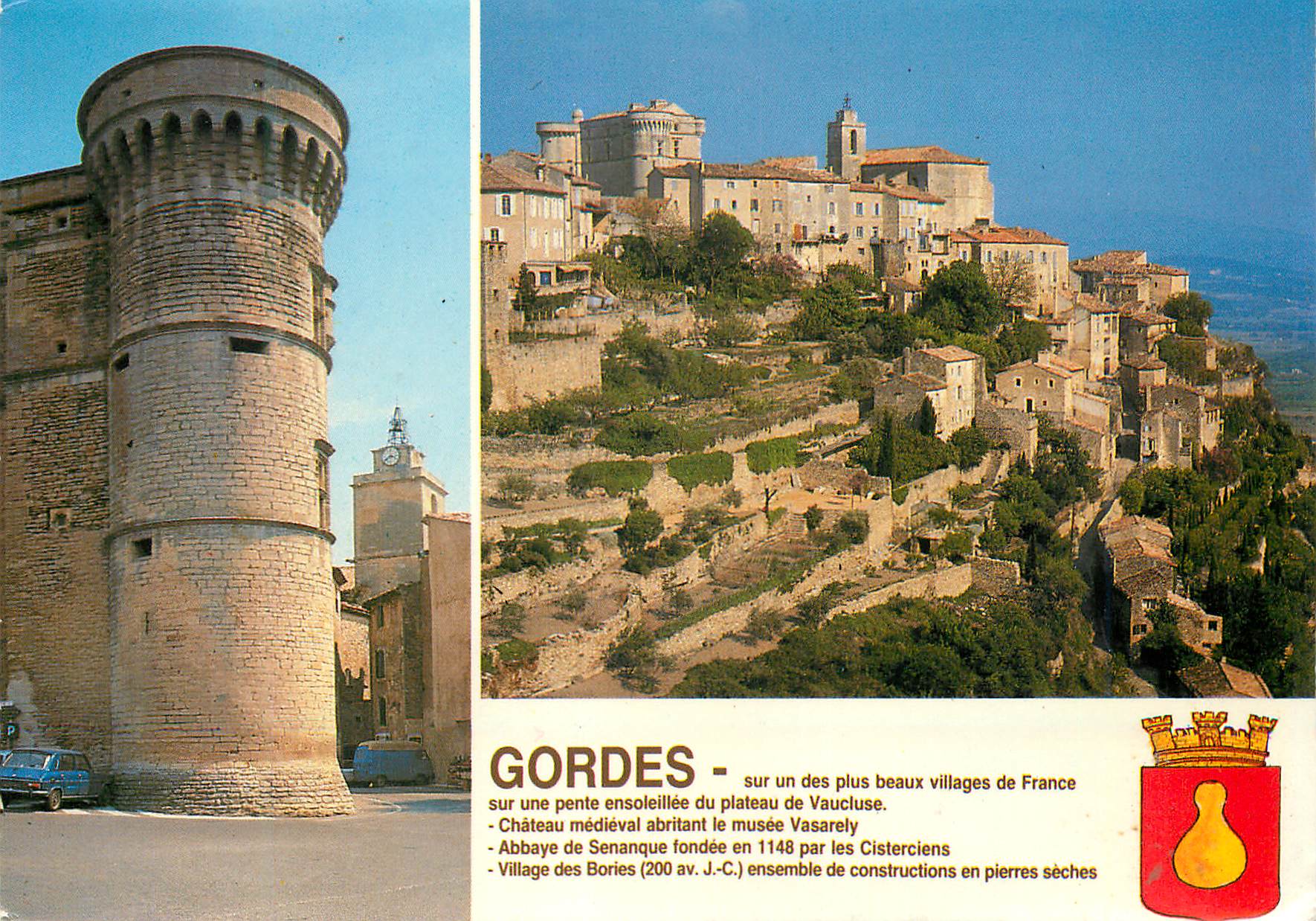 Gordes — sur un des plus beaux villages de France — Les Grands Sites de Provence