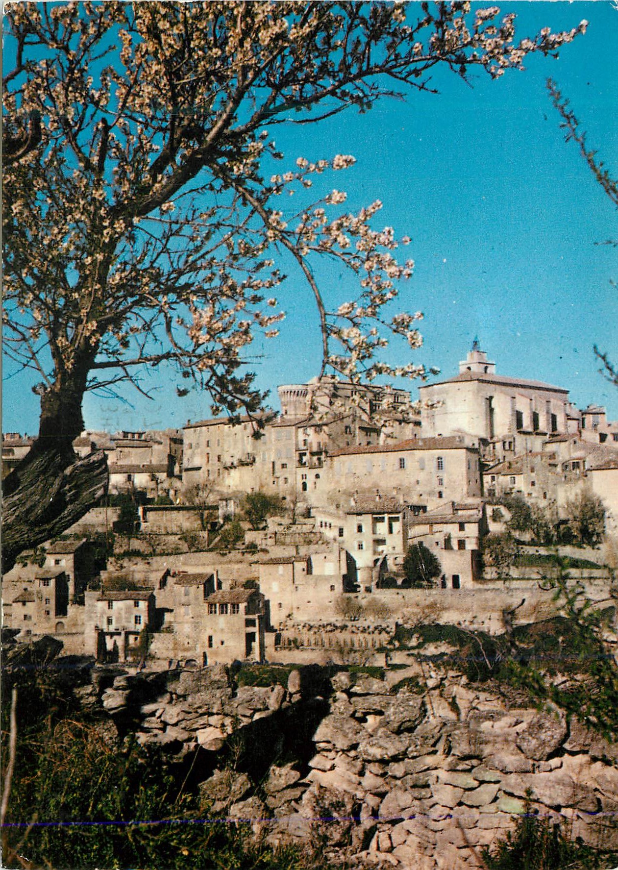 CPM Gordes (Vaucluse) vue Generale au Printemps