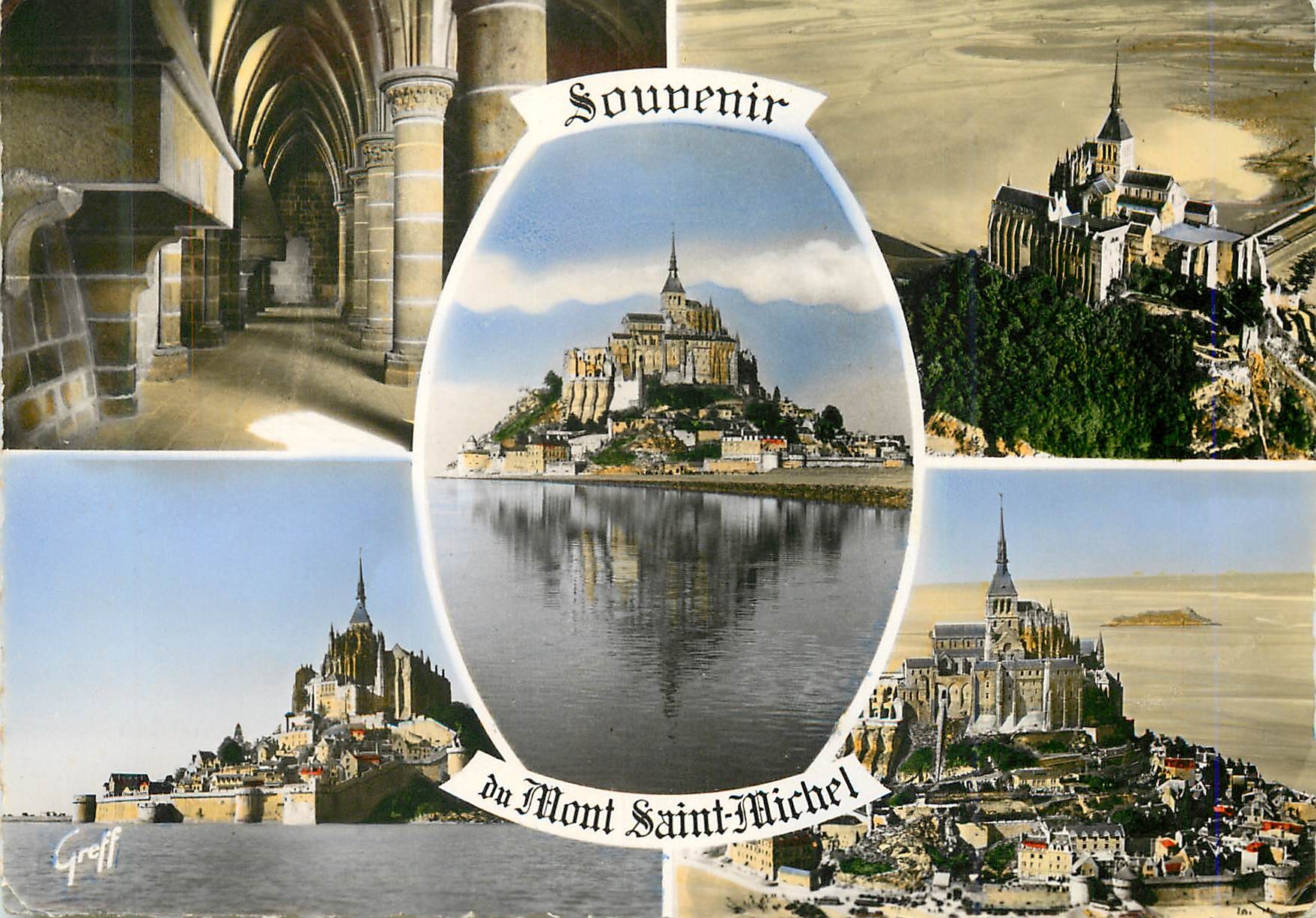 CPM Souvenir du Mont Saint Michel