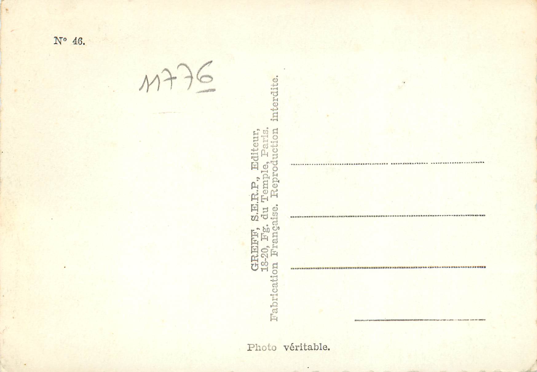 CPM Souvenir du Mont Saint Michel — Verso