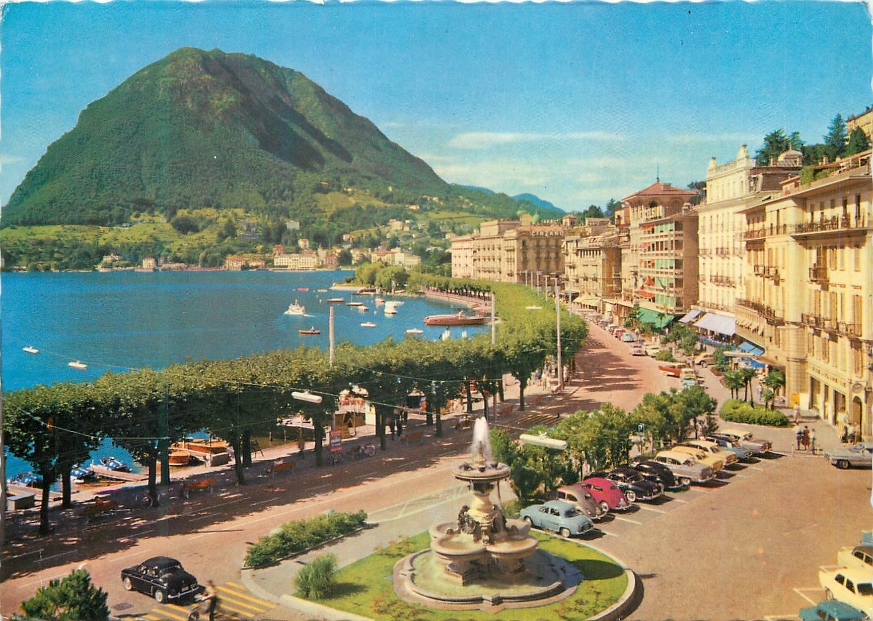 CPM Lugano Quai Fontana Bossi e Monte S Salvatore