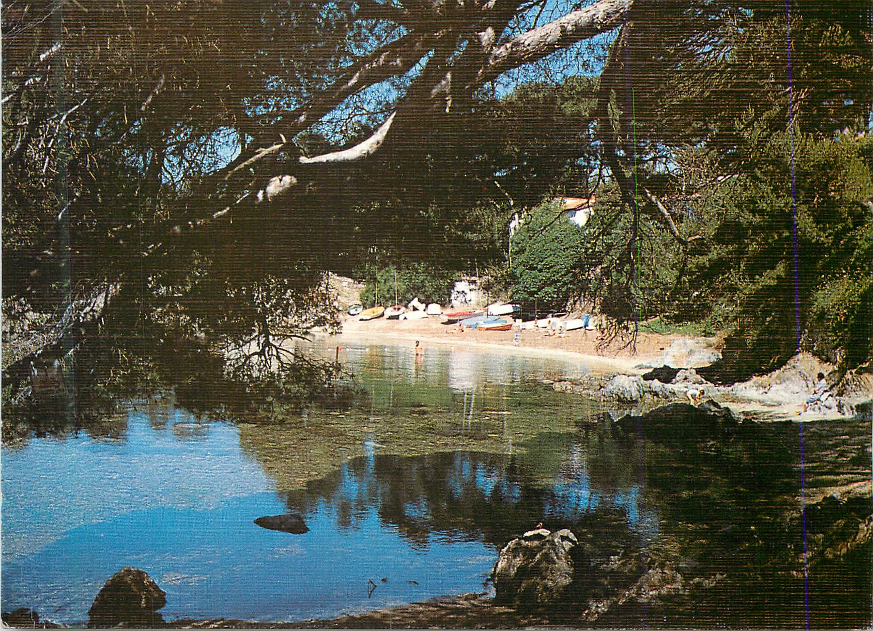 Plage ombragée — La Londe-les-Maures — Les Editions S.I.R.A. n° 0 443