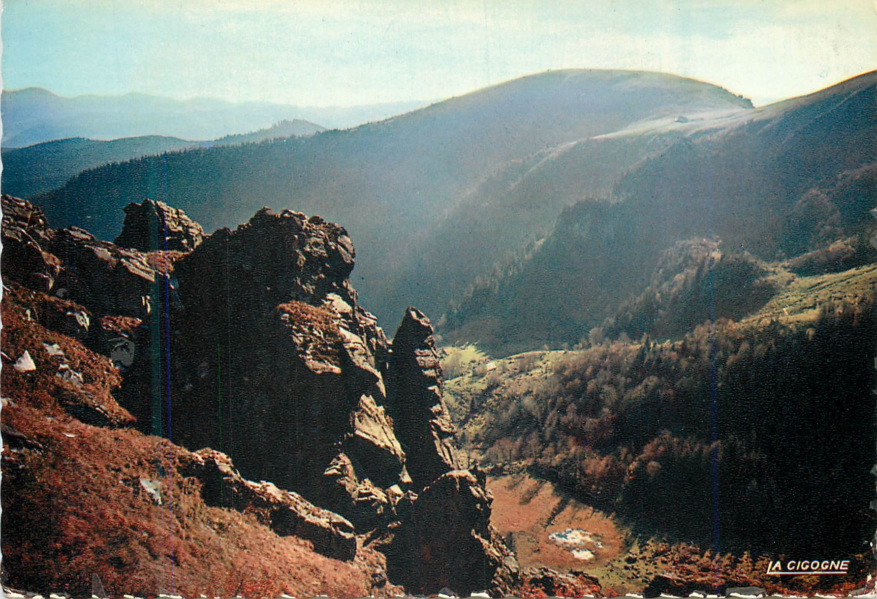 CPM Les Hautes Vosges Massif du Hohneck (1361 m)