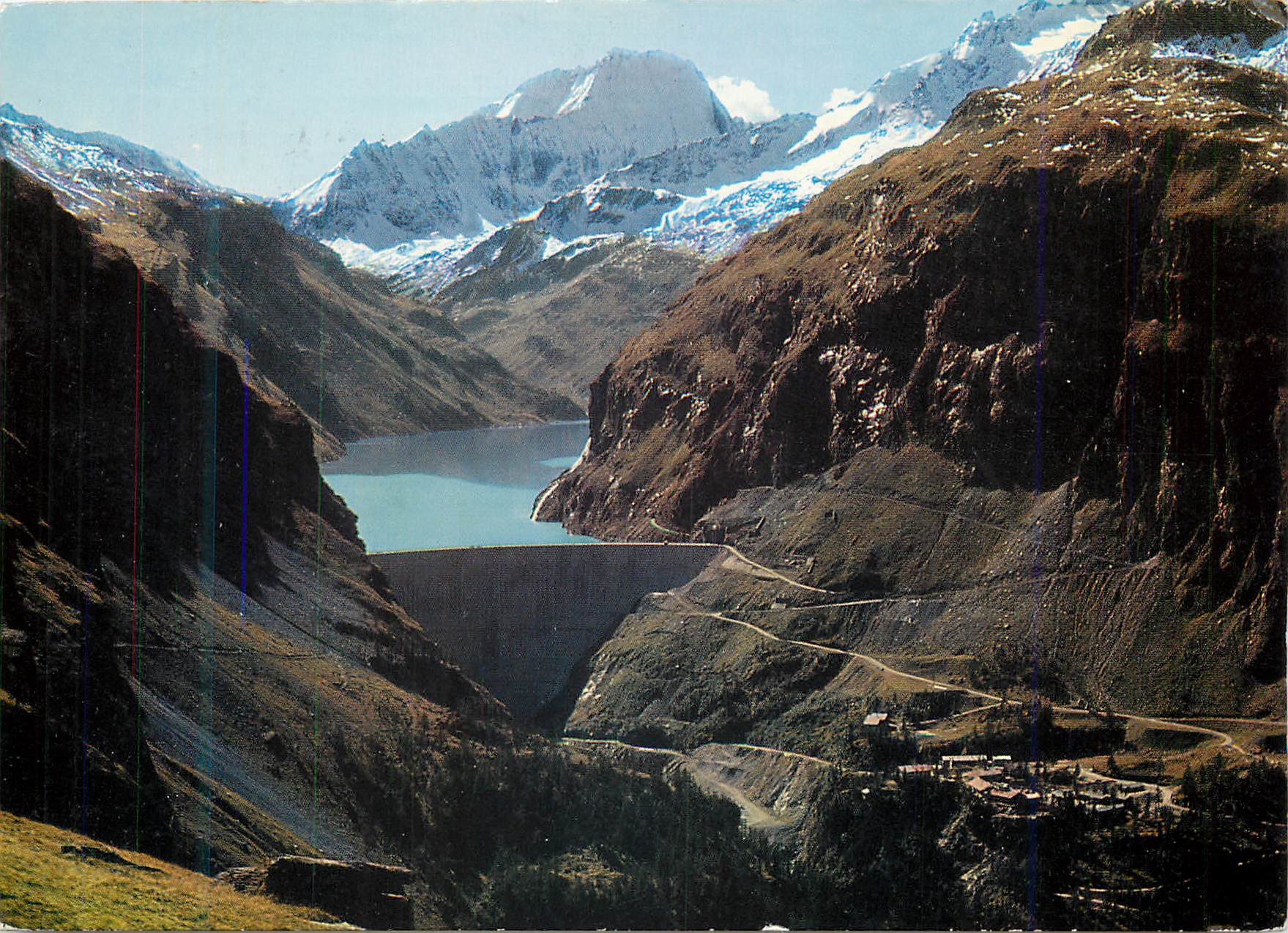 CPM Barrage et Lac du Mauvoisin Vallee de Bagnes Valais