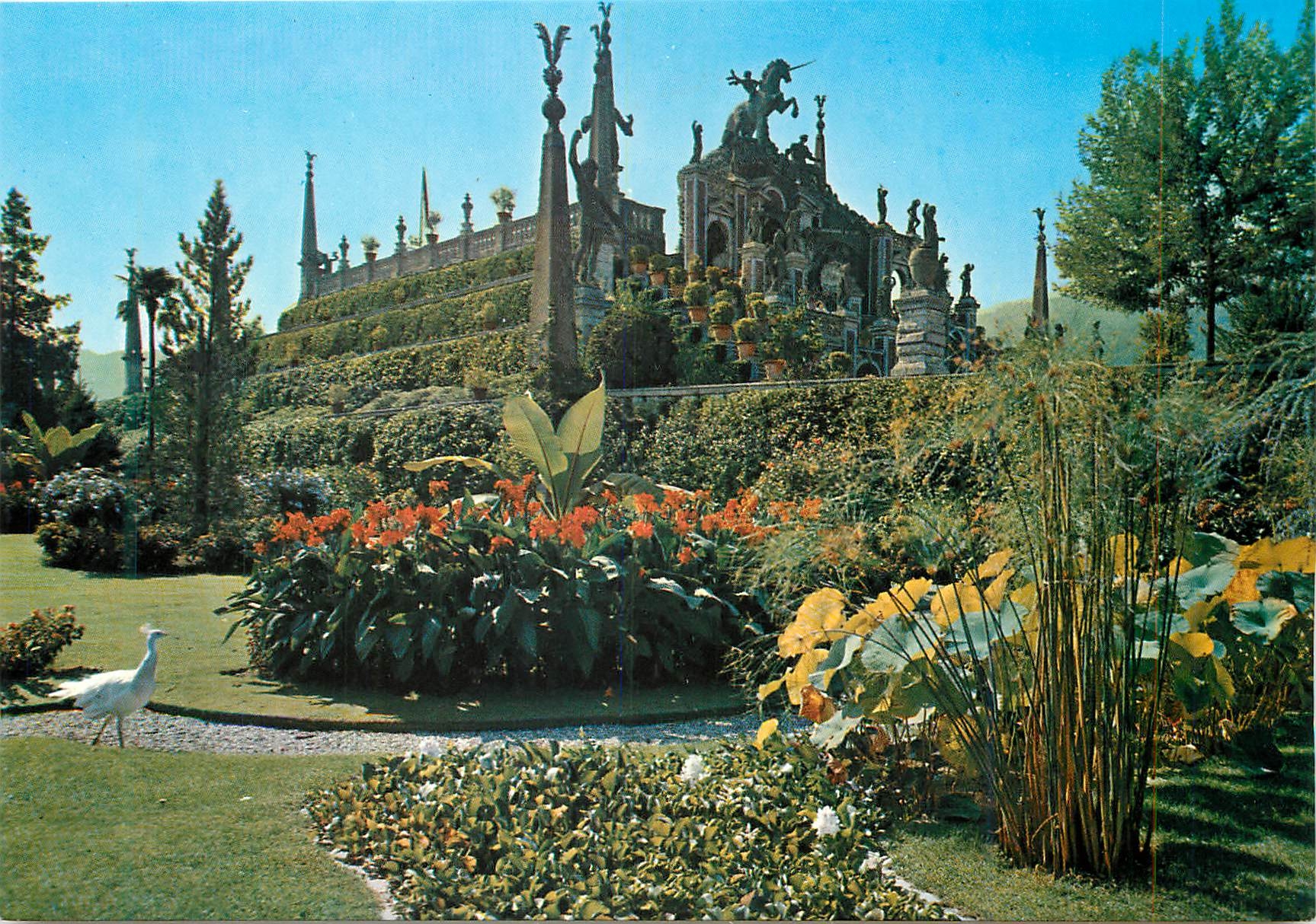 CPM Lac Majeur Isola Bella Jardin
