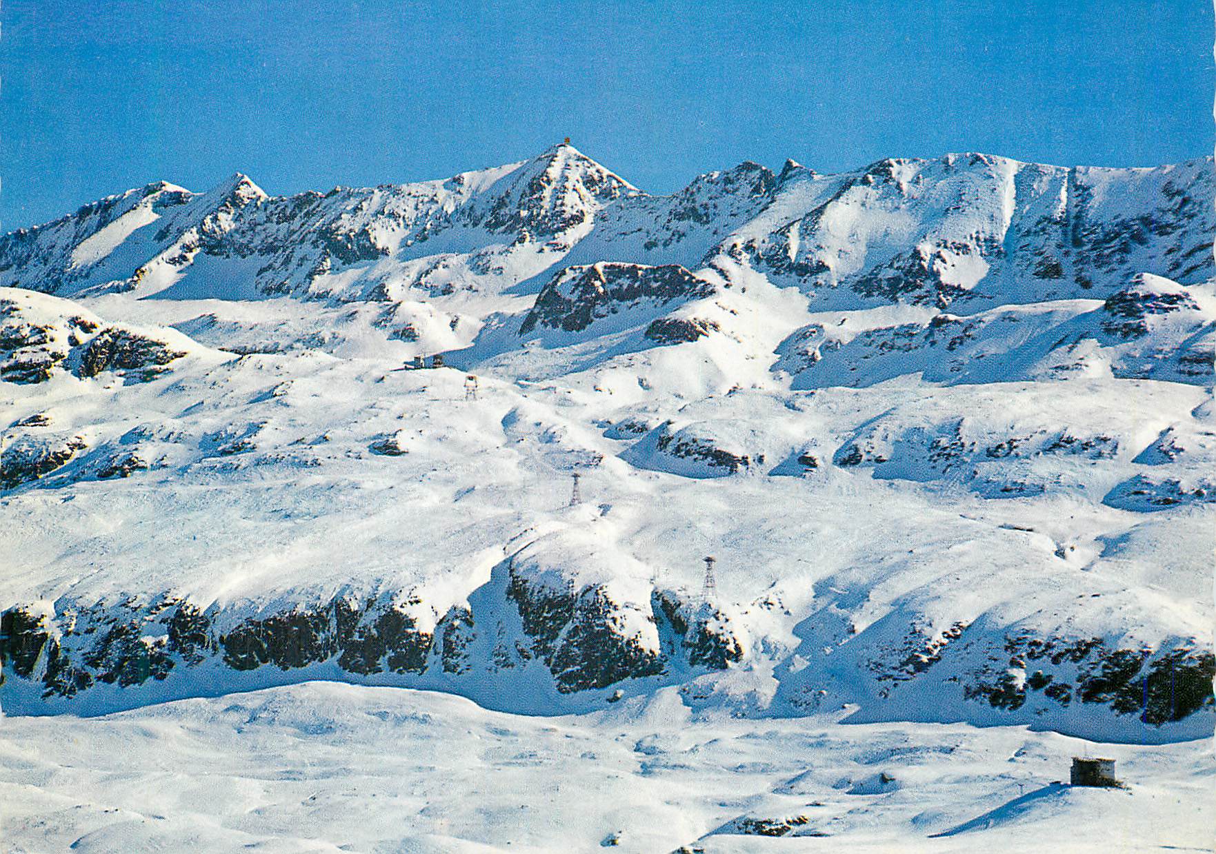 CPM L'Alpe d'Huez (Isere) Alt 1850 m Le Teleferique des Grandes Rousses
