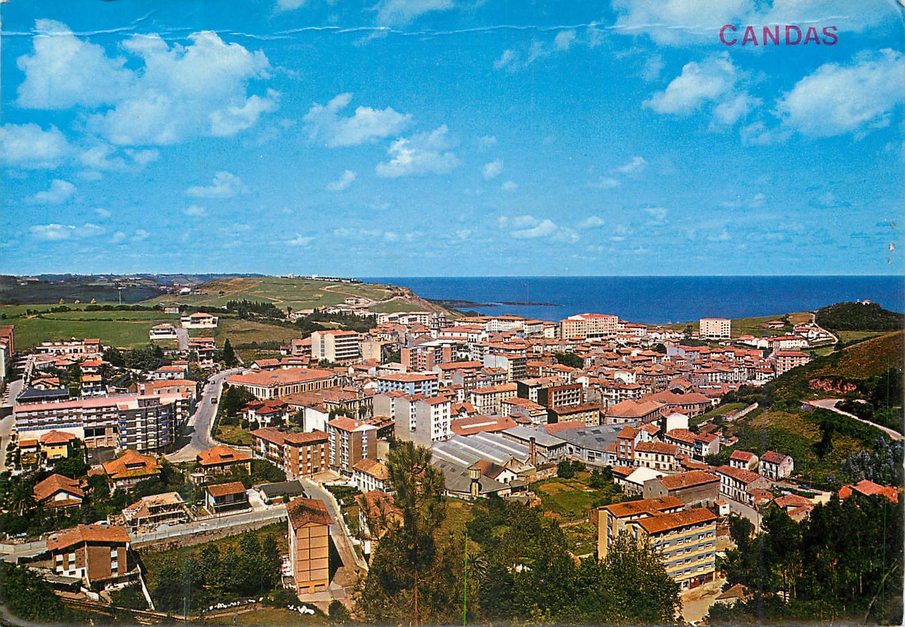 CPM Candas (Asturias) Vue Panoramique