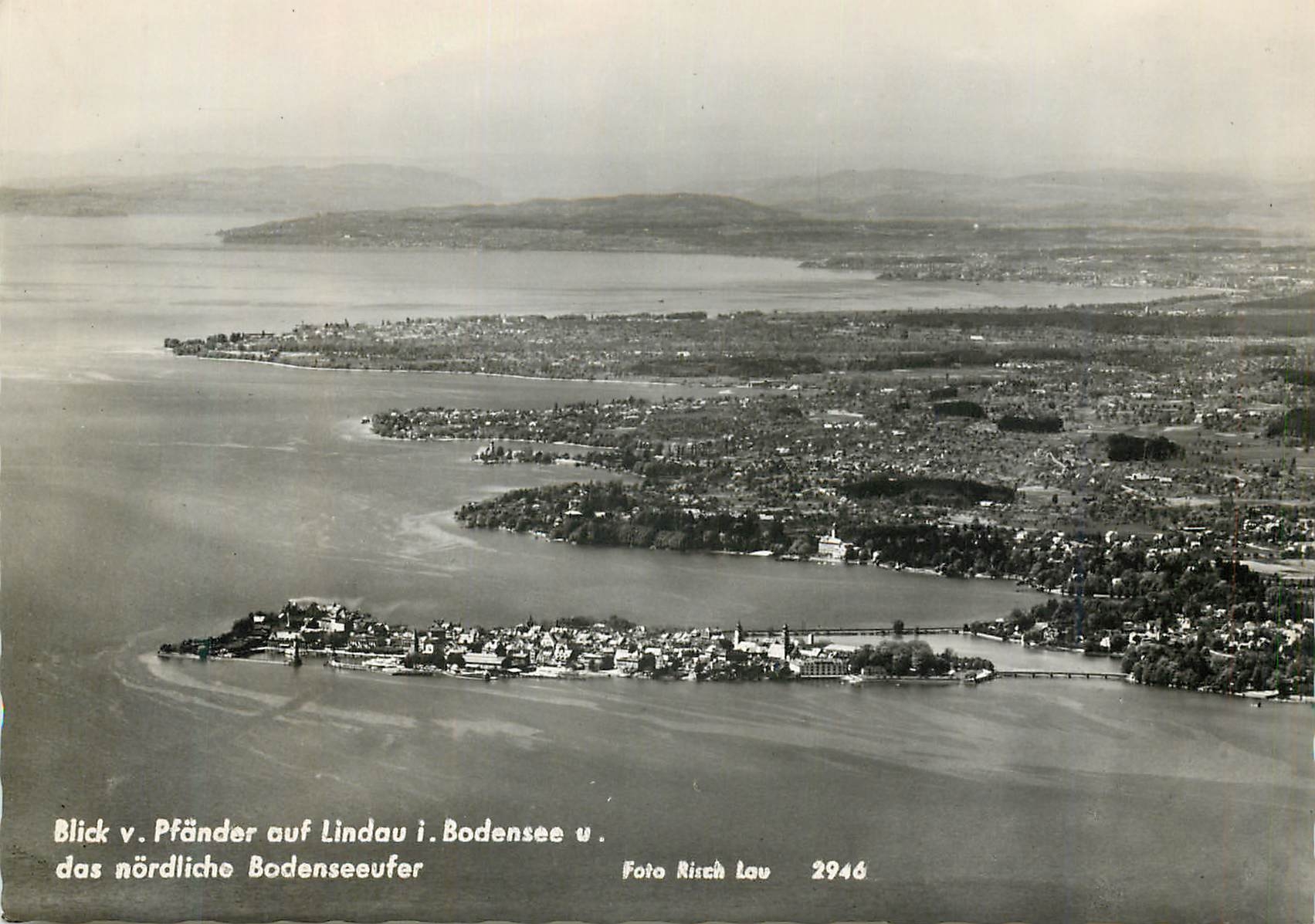CPM Blick V Pfander Auf Lindau i Bodensee Das Nordliche Bodenseeufer
