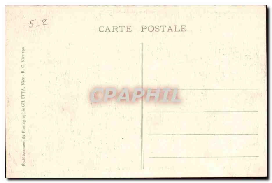 Cannes - Ile Saint Honorat - Abbaye de Lerins Musee lapidaire - CPA  — Verso