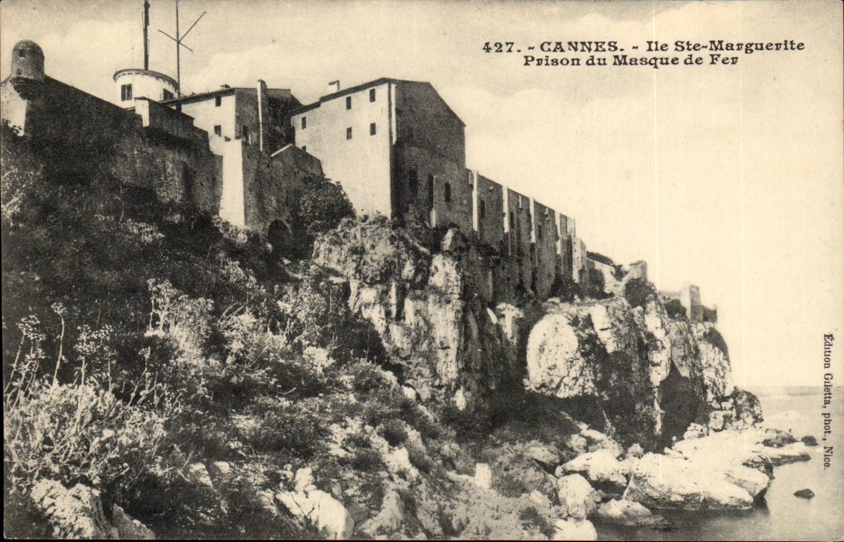 Cannes - Ile Ste Marguerite - Prison du Masque de Fer - CPA 