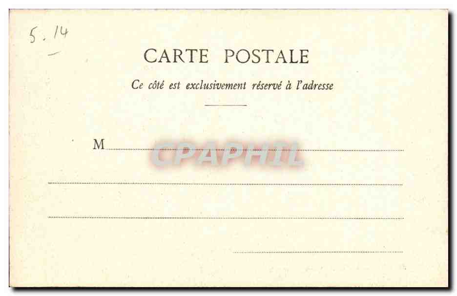 Juan les Pins - La Pinede - CPA  — Rückseite