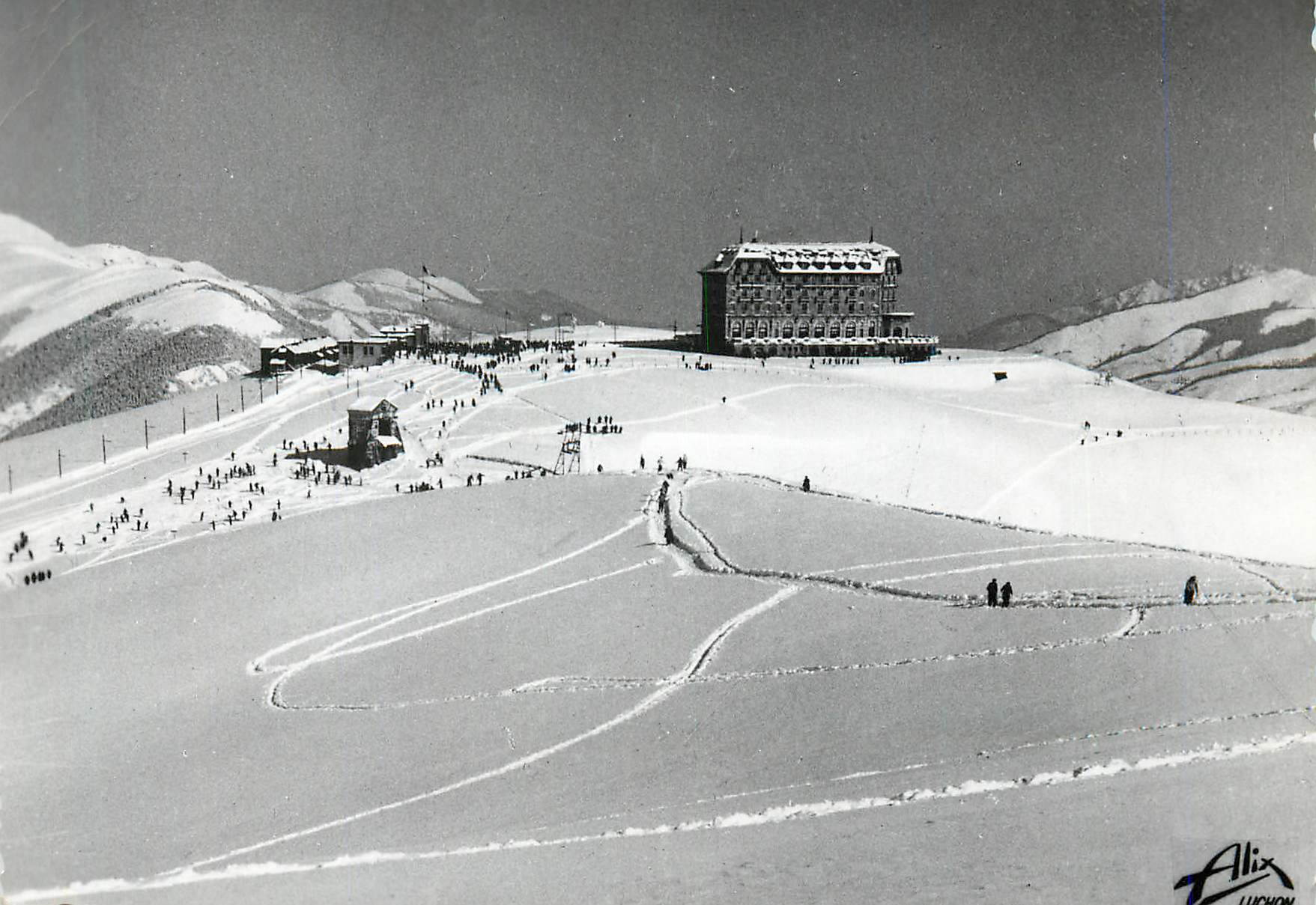 Luchon-Superbagnères — L'Hôtel et le Plateau de Superbagnères — Éditions ALIX, n° 1.949