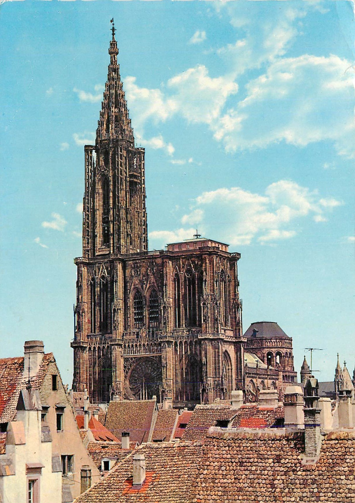 CPA Strasbourg 85 67 la cathedrale
