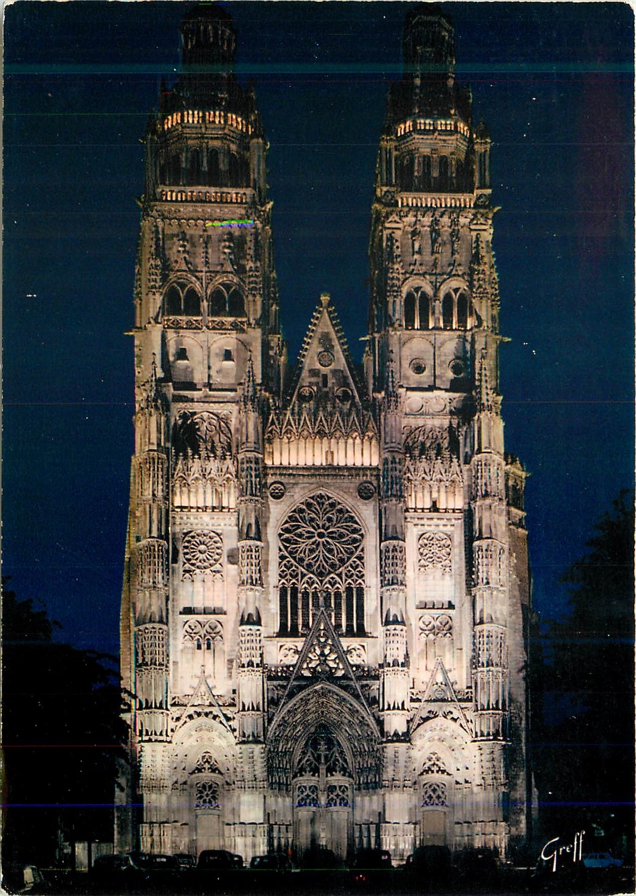 CPA En touraine tours(indre et loire) 371 562 la cathedrale