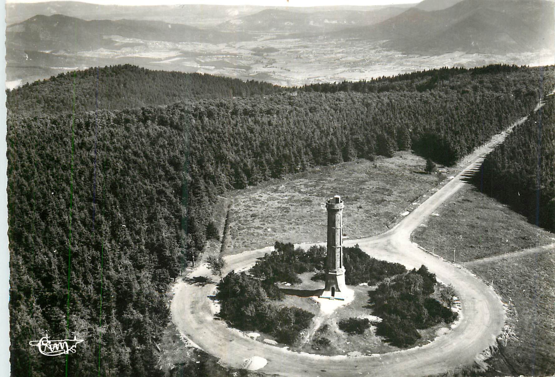 Le Hohwald (B.-Rhin) — La Tour du Champ du Feu — Combiér (S.-et-L.)
