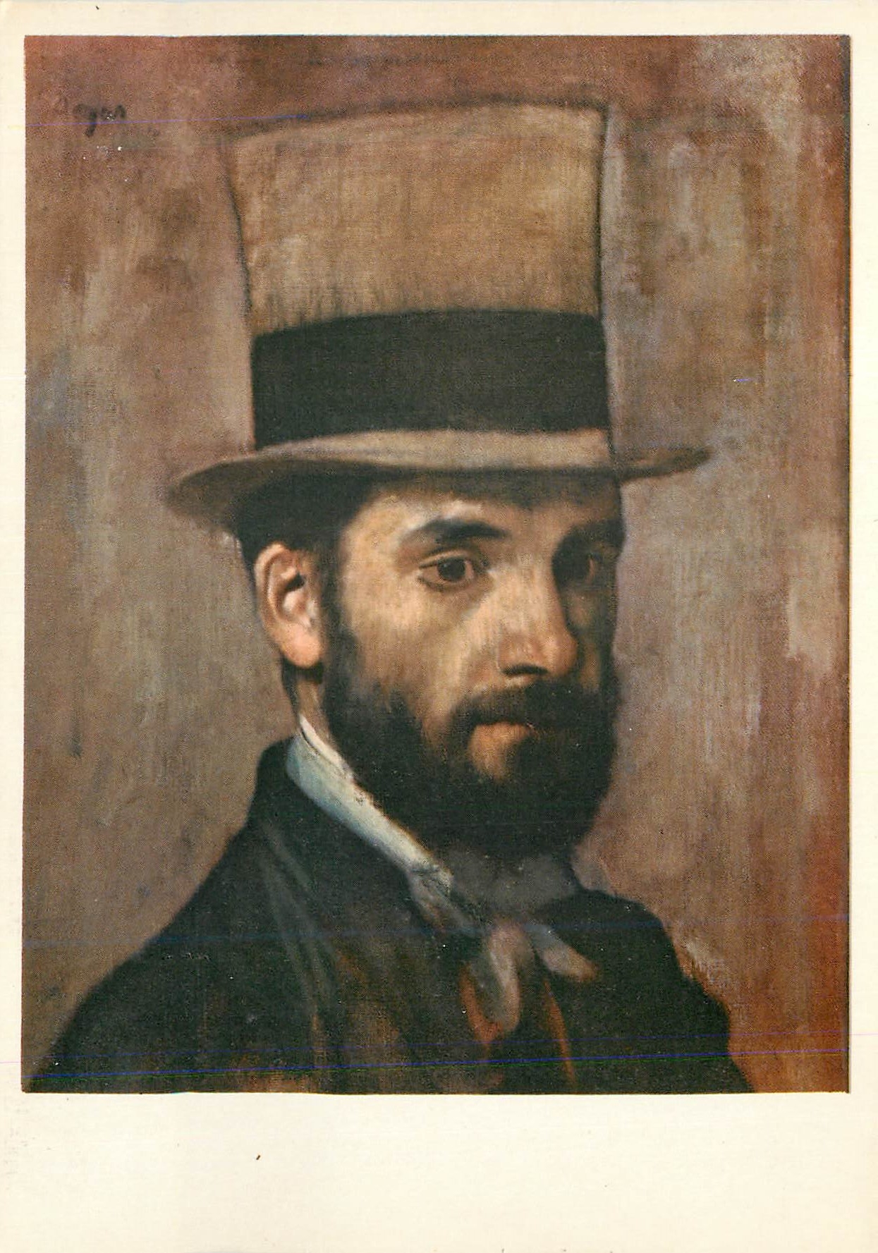 CPM Les chefs d oeuvre du musee de bayonne edgar degas (1834 1917 ) portrait de bonnat
