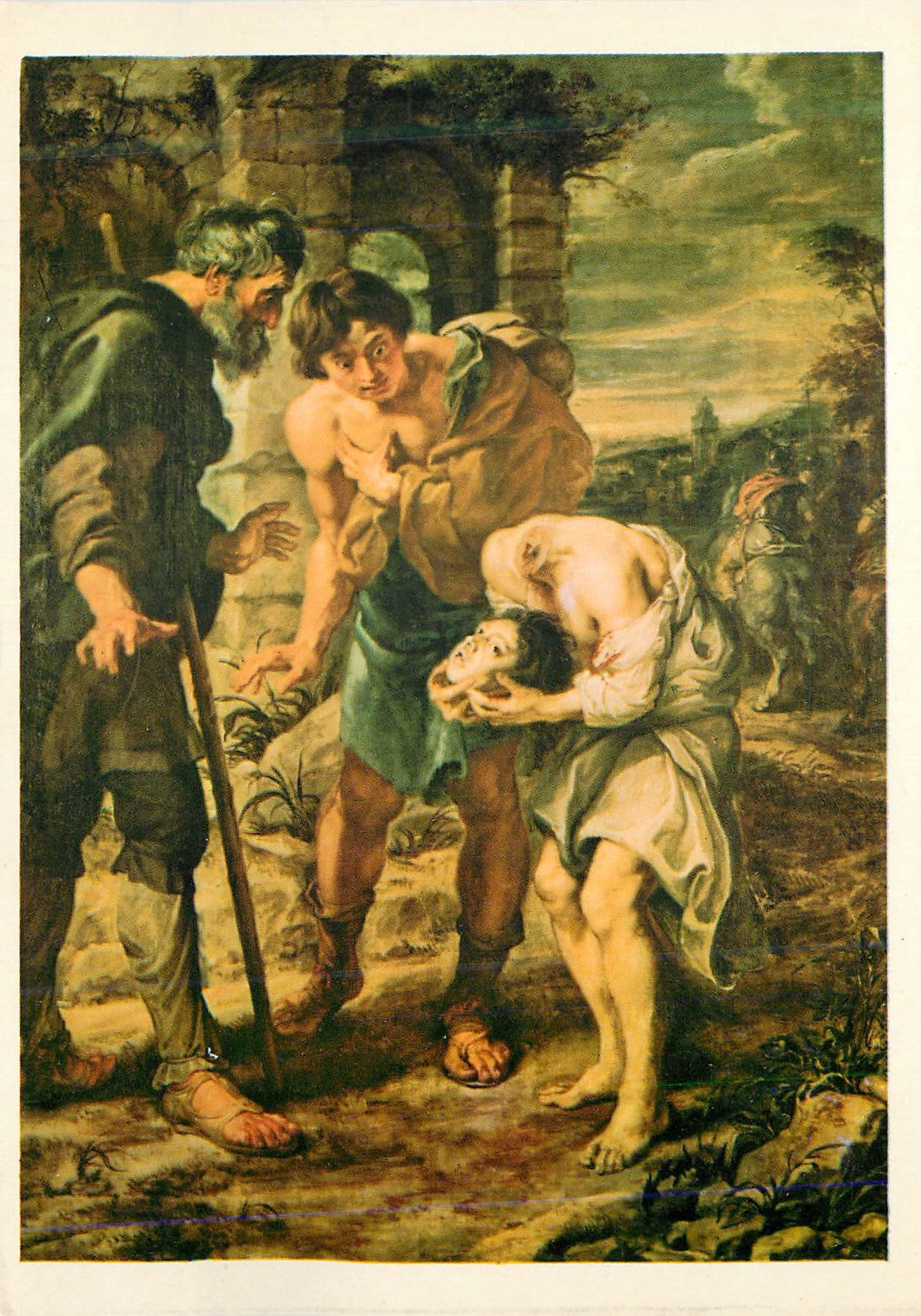 CPM Les chefs d oeuvre du musee de bordeaux pierre paul rubens (1577 1640) le martyre de saint just