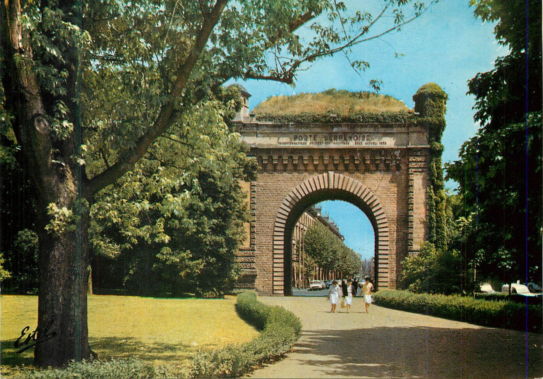Porte Serpenoise — Transformation des anciennes installations postales — Éditeur ESTEL, n° H. 5.905-W