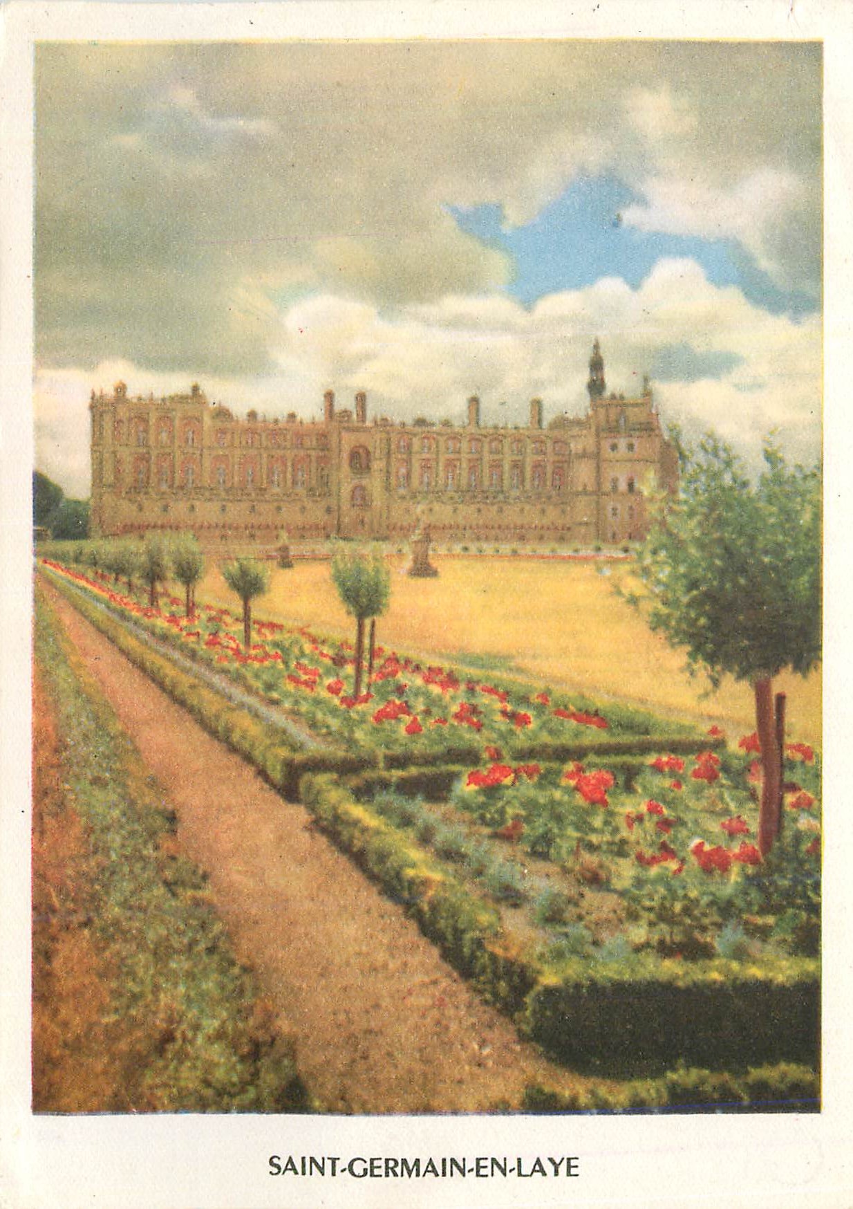 Château de Saint-Germain-en-Laye — Parcs et Jardins de l'Île-de-France — Éditions de la Loterie Nationale, série C n°9