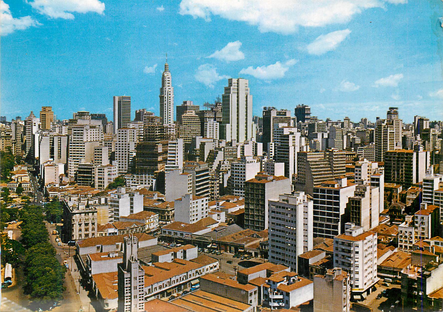 CPM Brasil turistico 13 sao paulo sp skyline of the city
