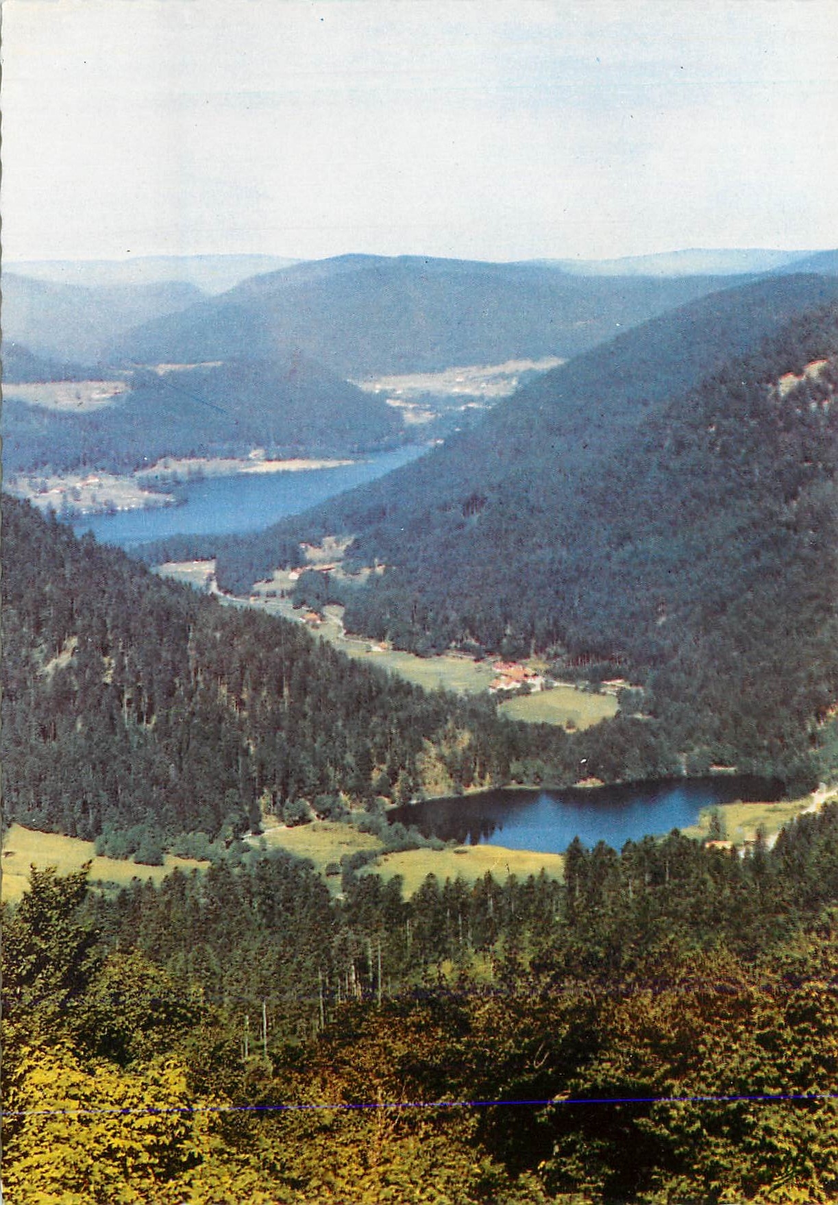 CPM Environs de gerardmer(vosges) 1759 la vallee des lacs depuis la route des cretes