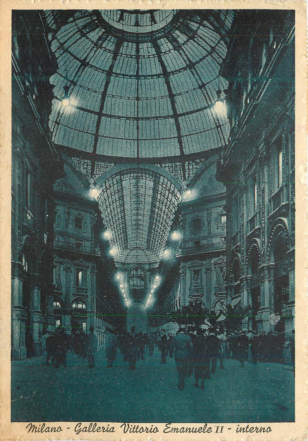 CPM Milano galleria vittorio emanuele ii interno