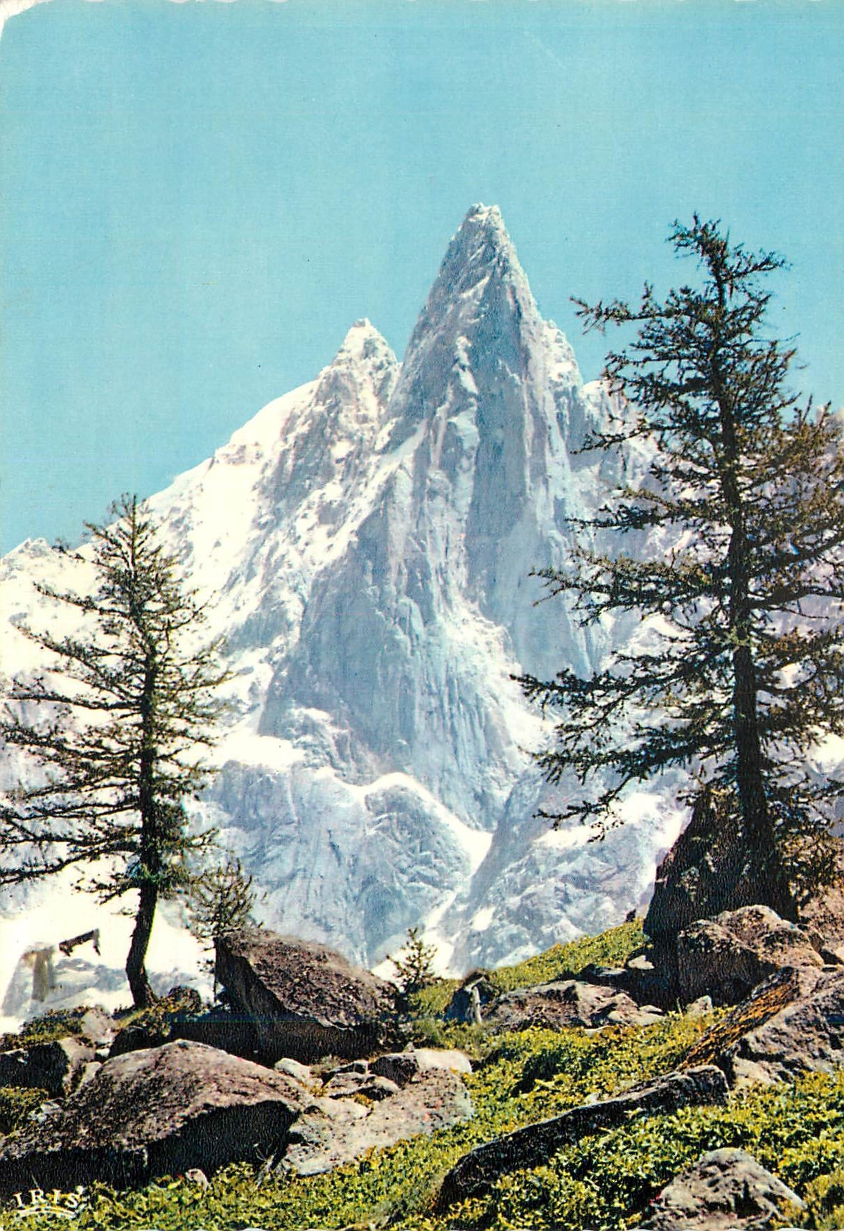 CPM Chamonix mont blanc 1488 les drus et l aiguile