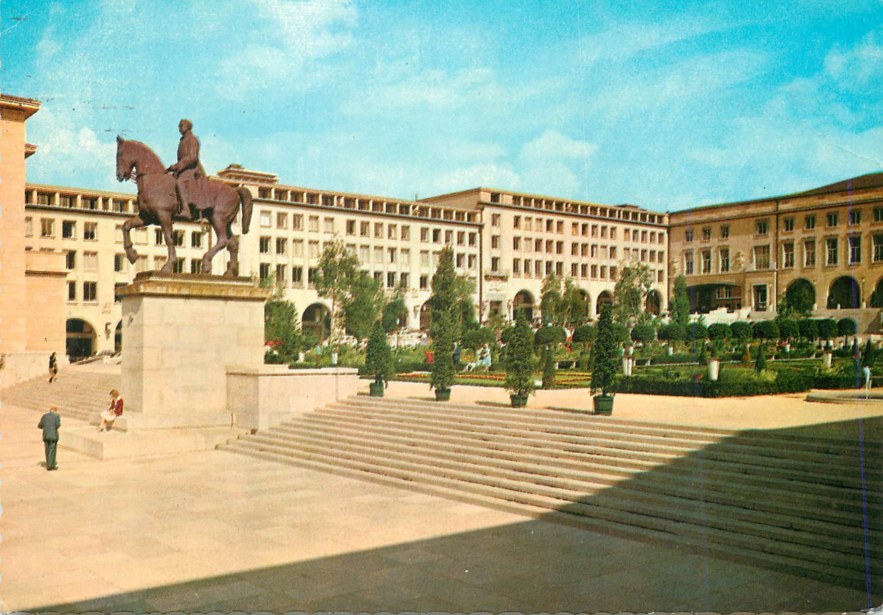 Mont des Arts — Monument du Roi Albert I — éditeur JC n°158