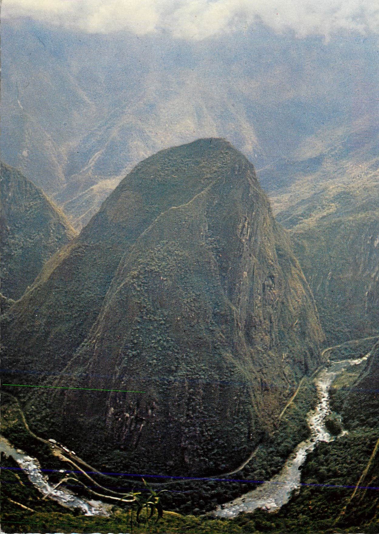 CPM Machu picchu 589 canon del urubamba