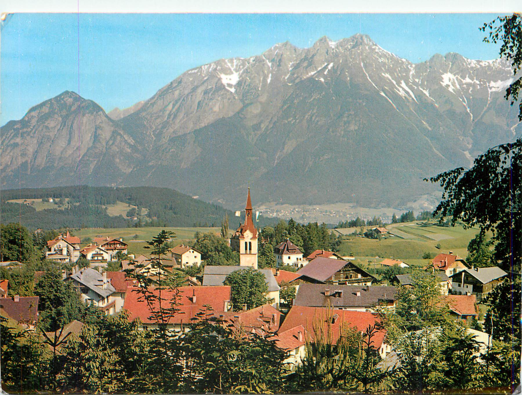 CPM Kurort igls tirol 900 m blick gogen nordkette
