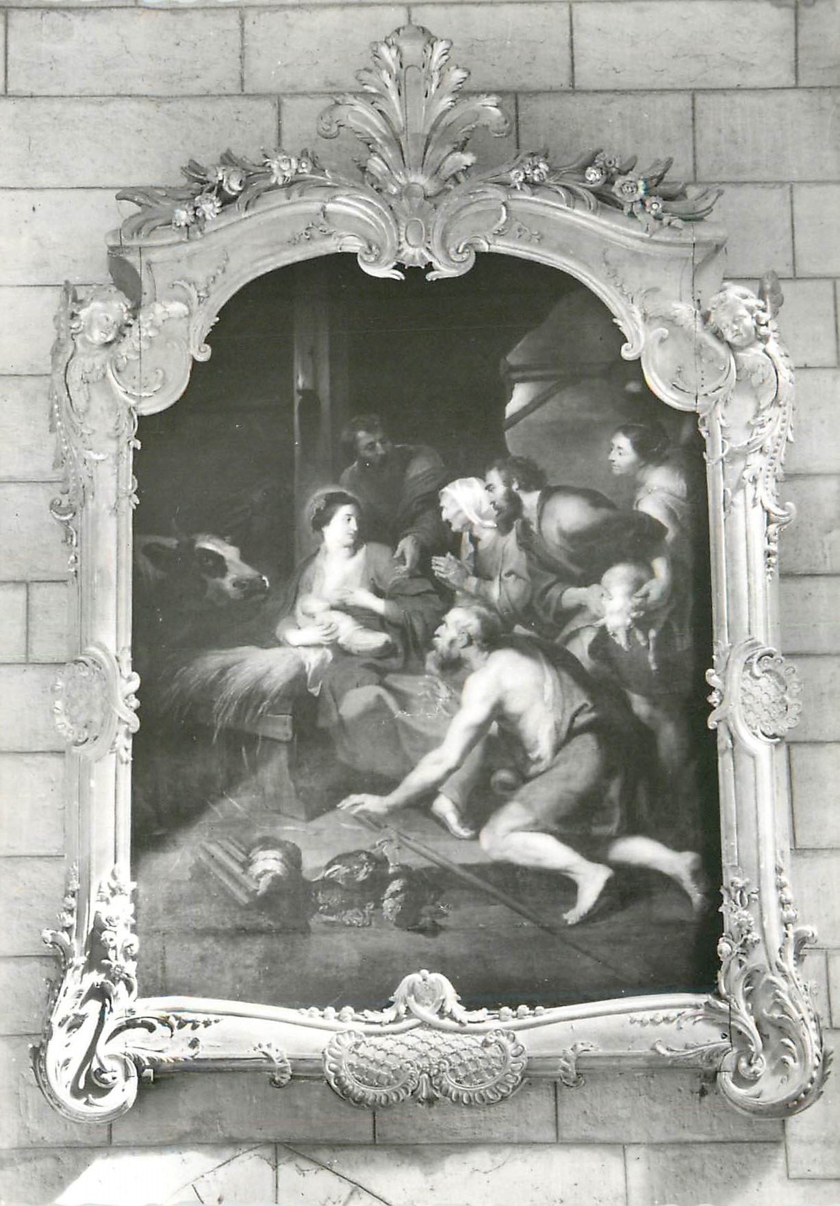 CPM Soissons 10024 (aisne) la cathedrale l adoration des bergers de rubens