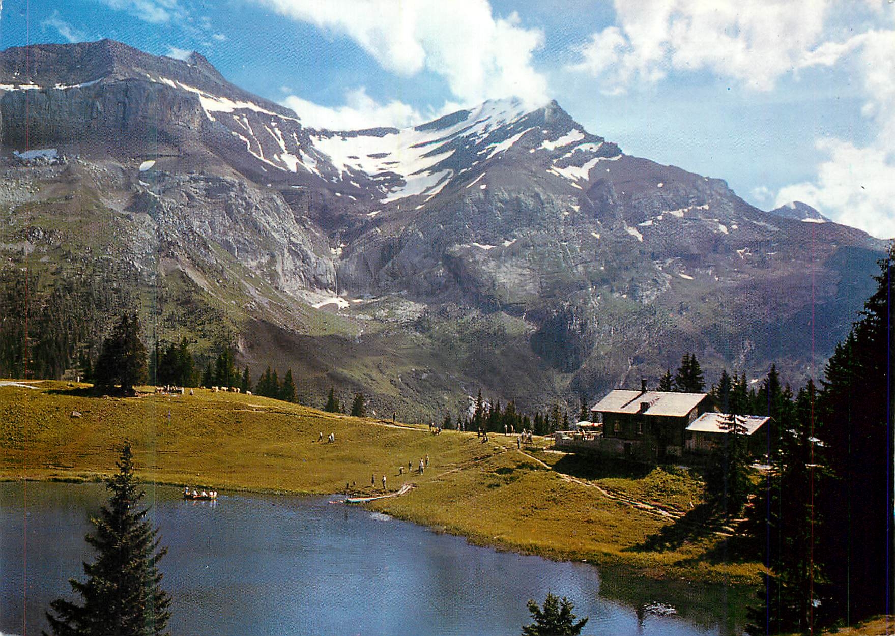 CPM Lac retaud alt 1700 m oldenhorn glacier du dard scex rouge tete ronde