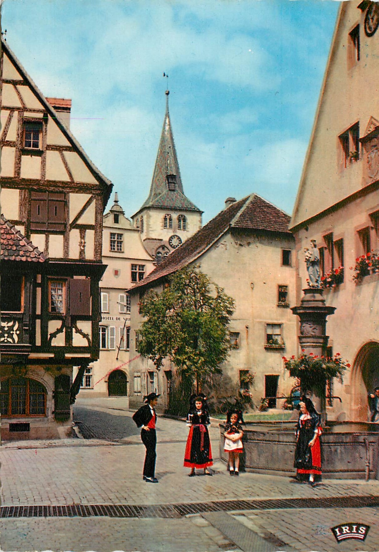 CPM L alsace pittoresque 67 567 121 turckheim Folklore