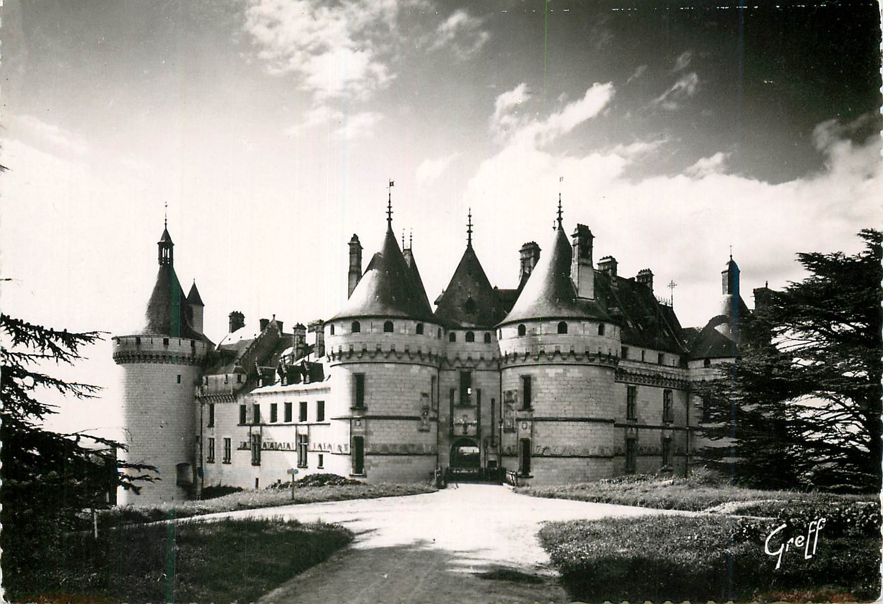 Chaumont-sur-Loire — Ansicht des Schlosses — Editions GREFF, Paris