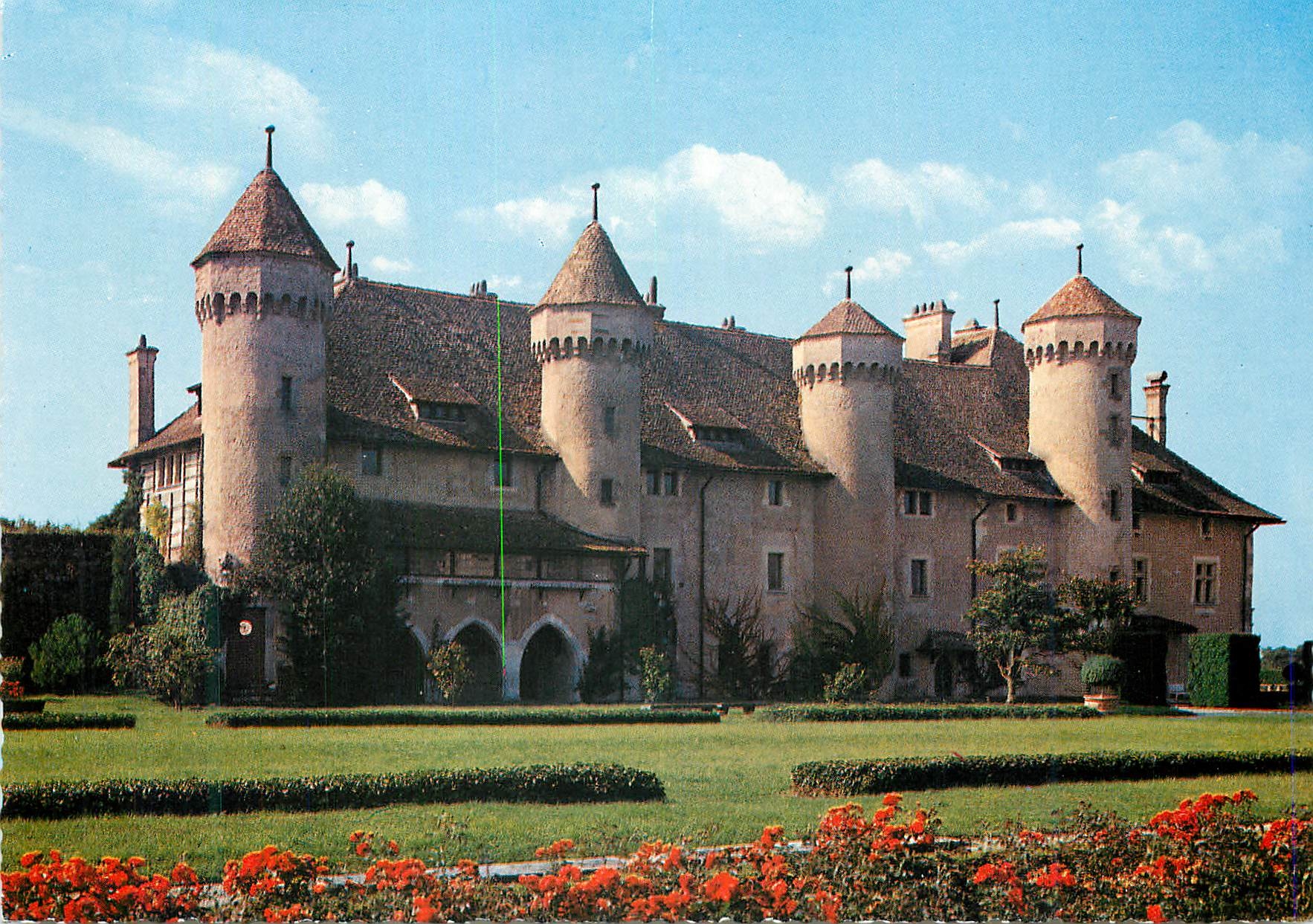 CPM Thonon les bains (hte savois) le chateau de ripaille (xv s)