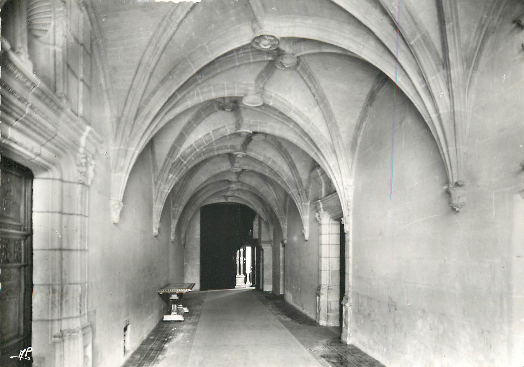 CPM 7309 chenonceaux (i et l) le chateau vestibule d entree
