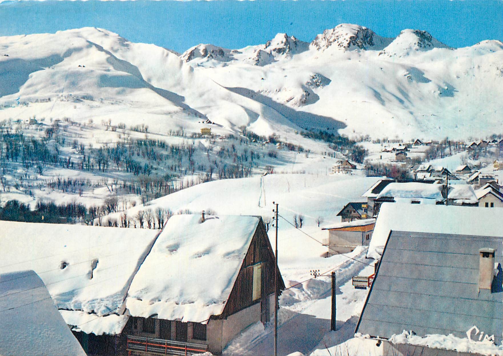 CPM St sorlin d arves (73 savoie) alt 1550 m sport d hiver