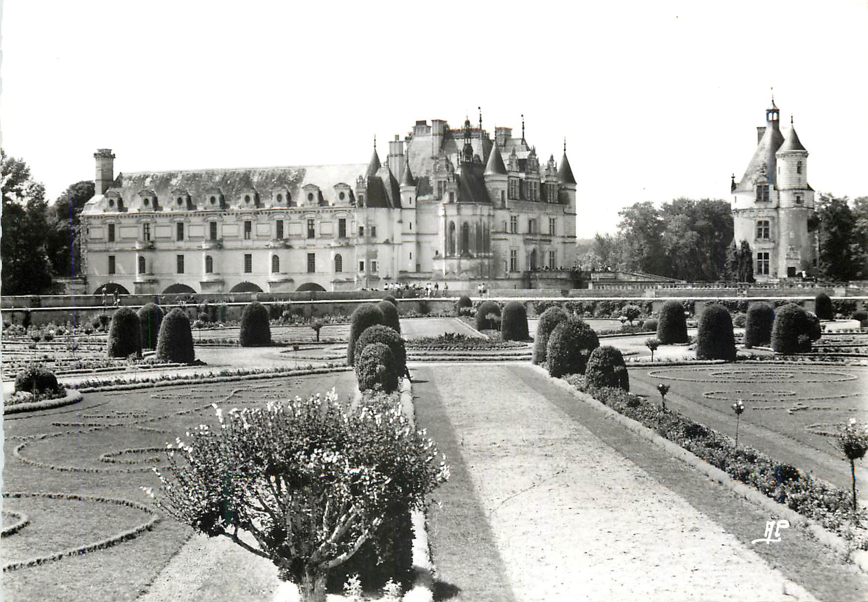 CPM 7320 chenonceaux (i et l) le chateau facade est