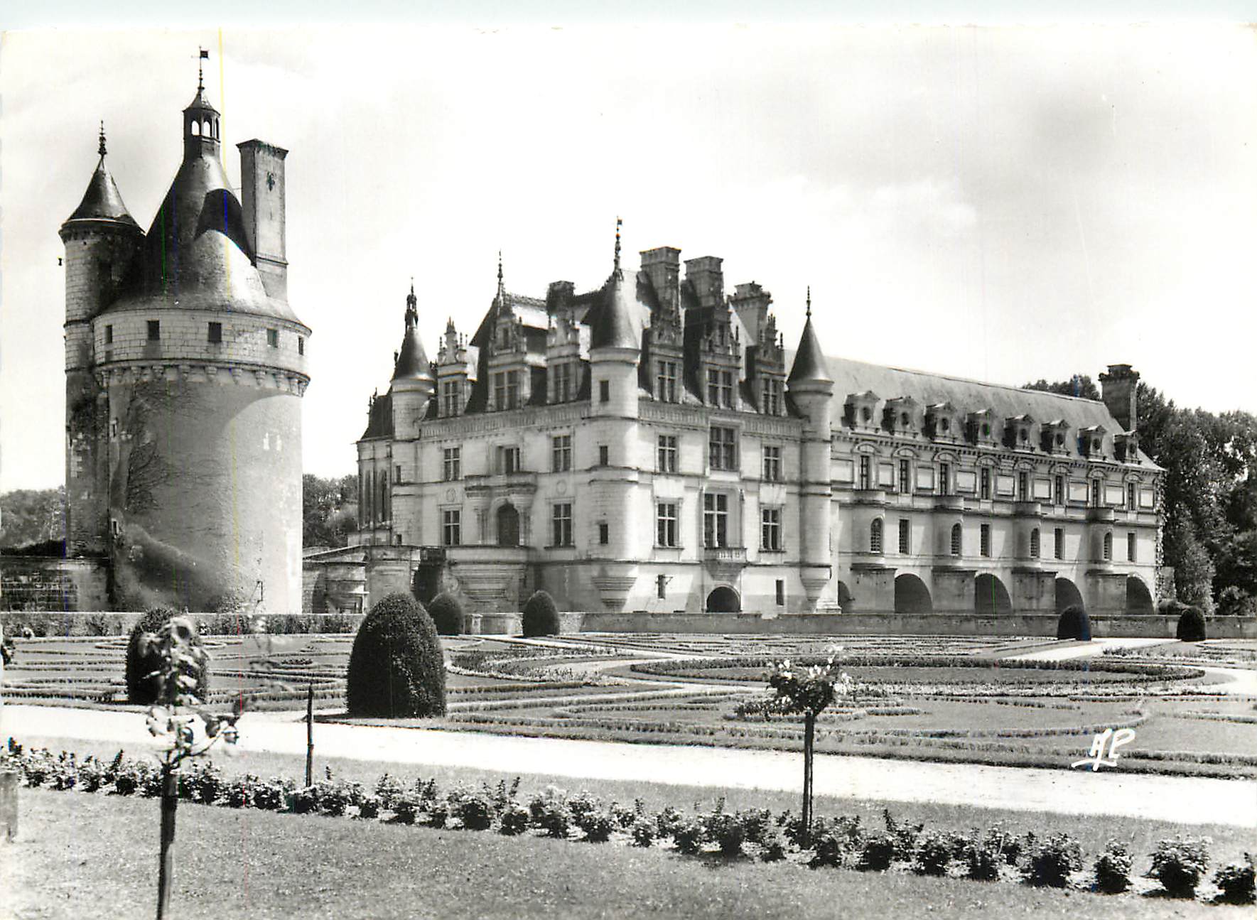 CPM 7321 chenonceaux (i et l) le chateau facade ouest