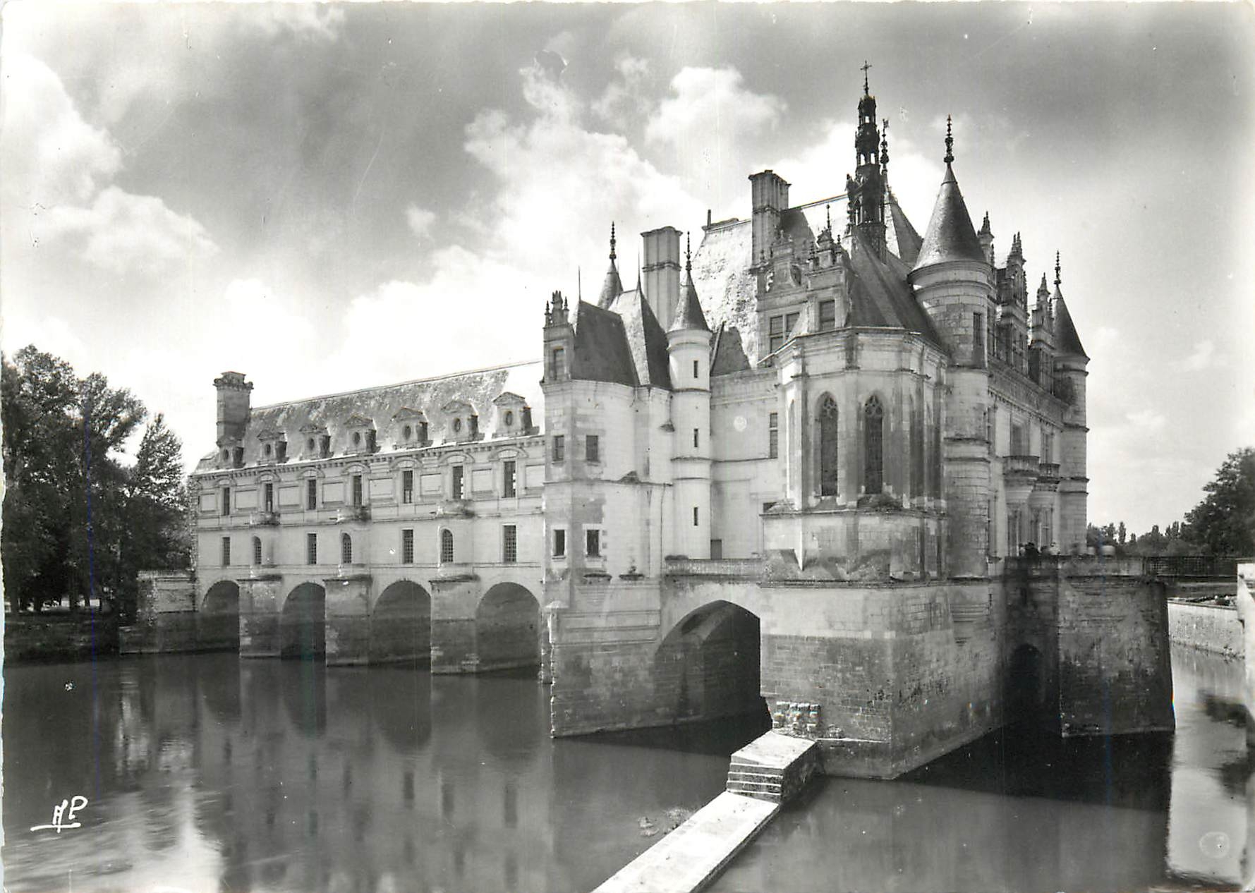 CPM 7316 chenonceaux (i et l) facade nord est