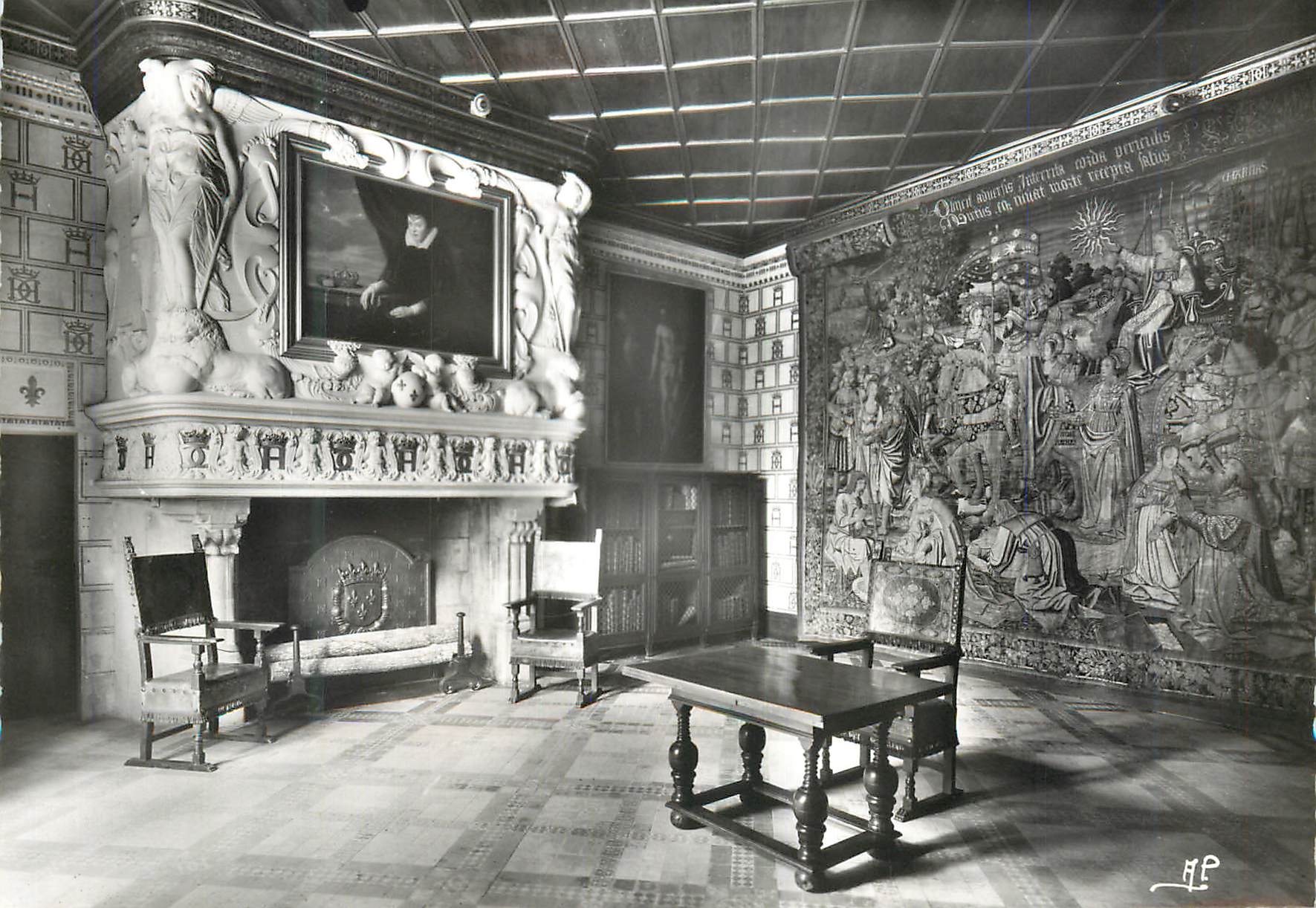 CPM 7312 chenonceaux (i et l) le chateau chambre de diane