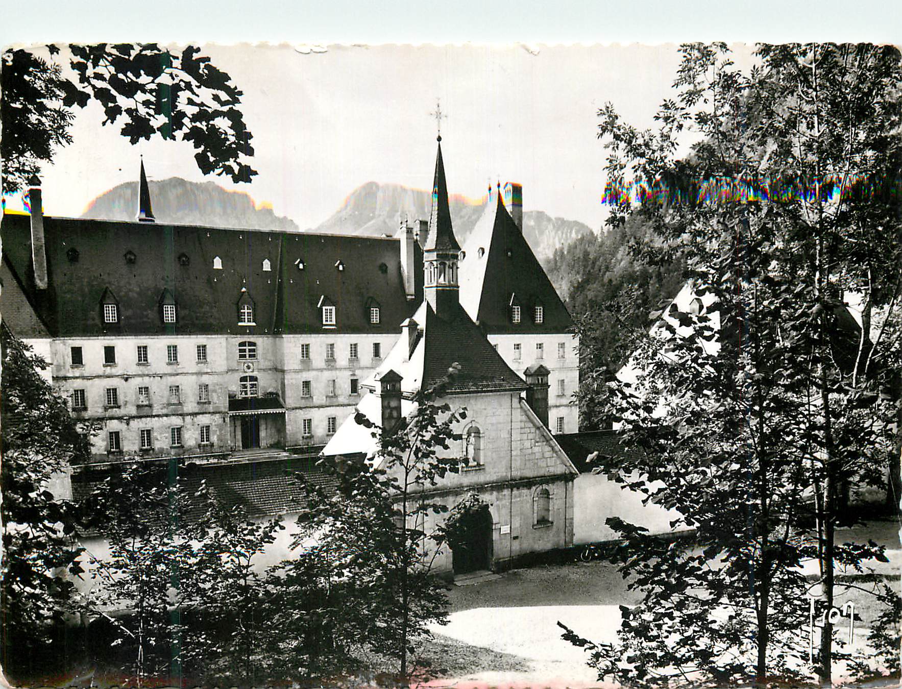 CPM Monastere de la grande chartreuse (isere) 28 facade du monastere