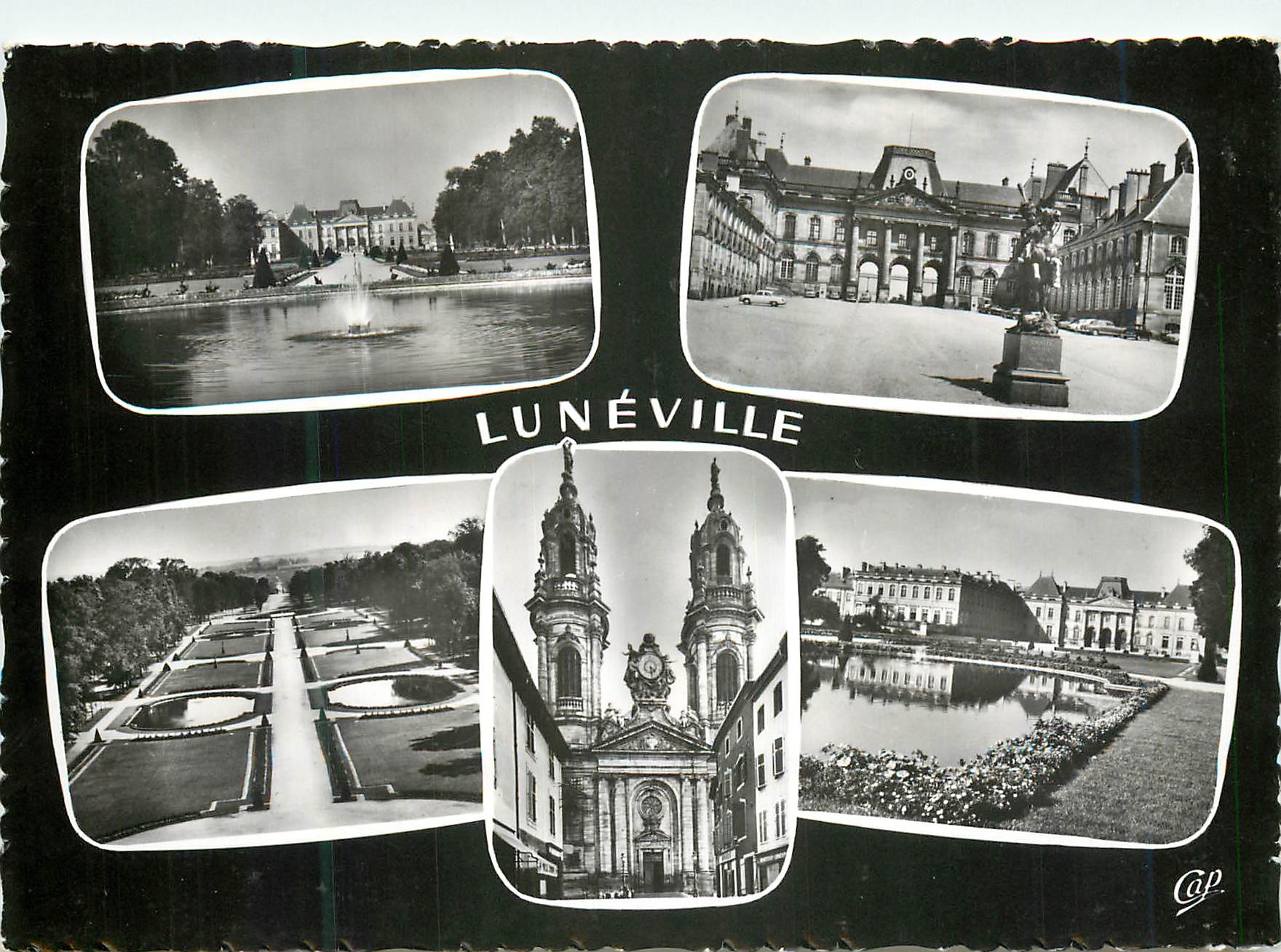 Lunéville — Vue panoramique — C. A. P., rue Letellier, Paris
