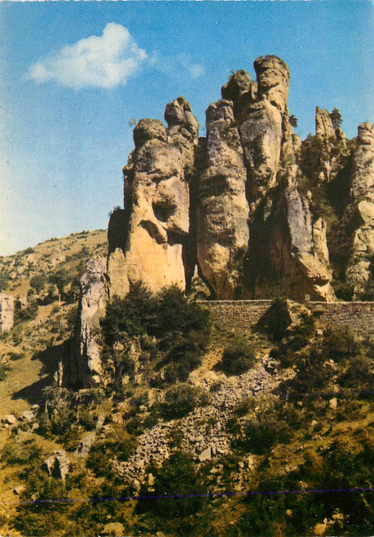 CPM Meyruels (lozere) 1 tunnel de bouilleres gorges de la jonde