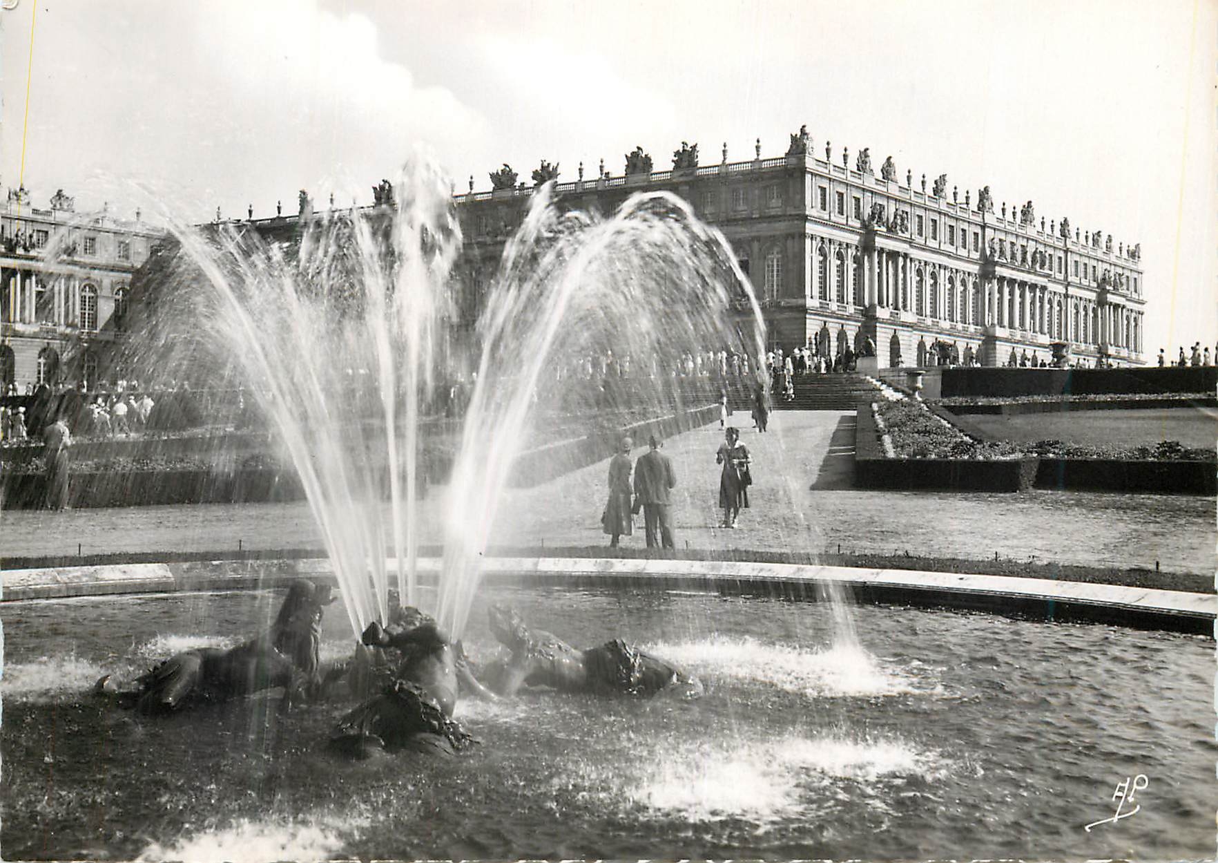 CPM 498 versailles (s et o) le chateau l aile nord