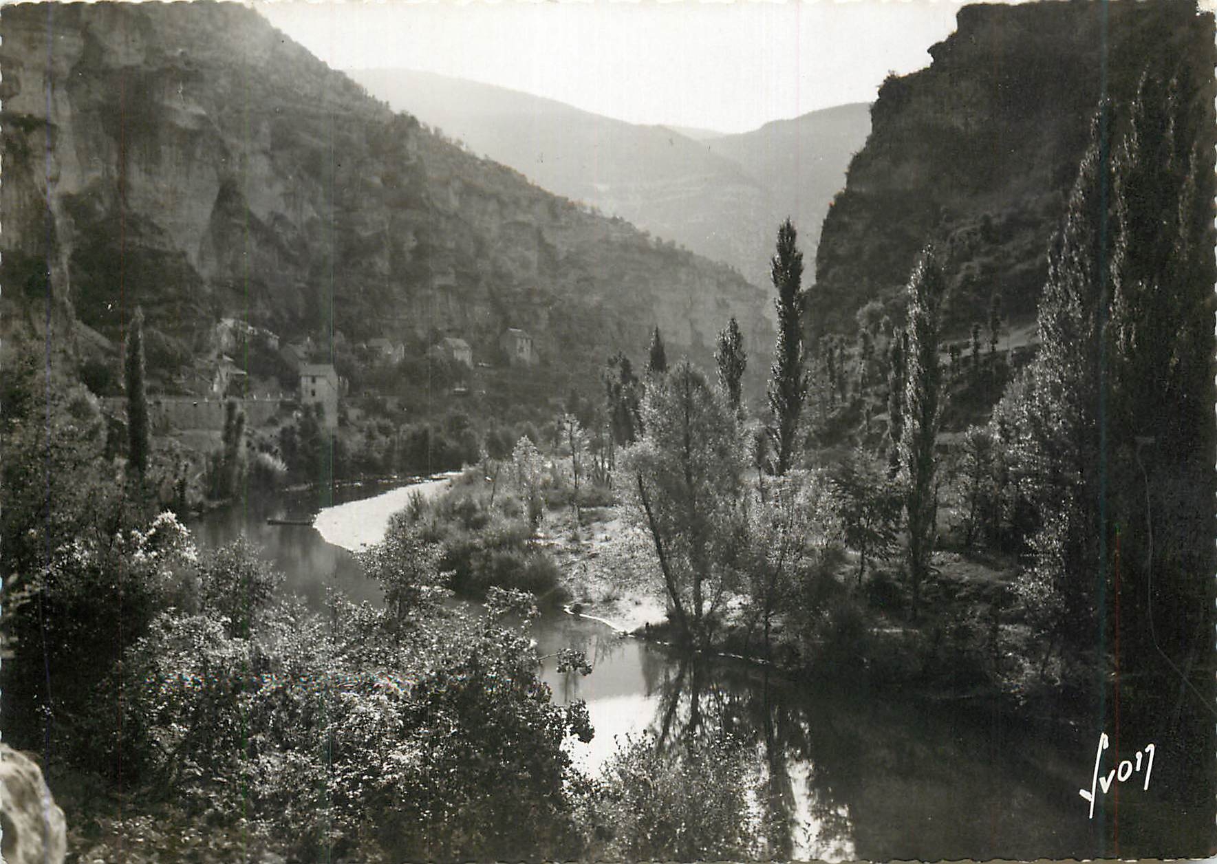 CPM Gorges du tarn pougnadoires (lozere) les rives du tarn