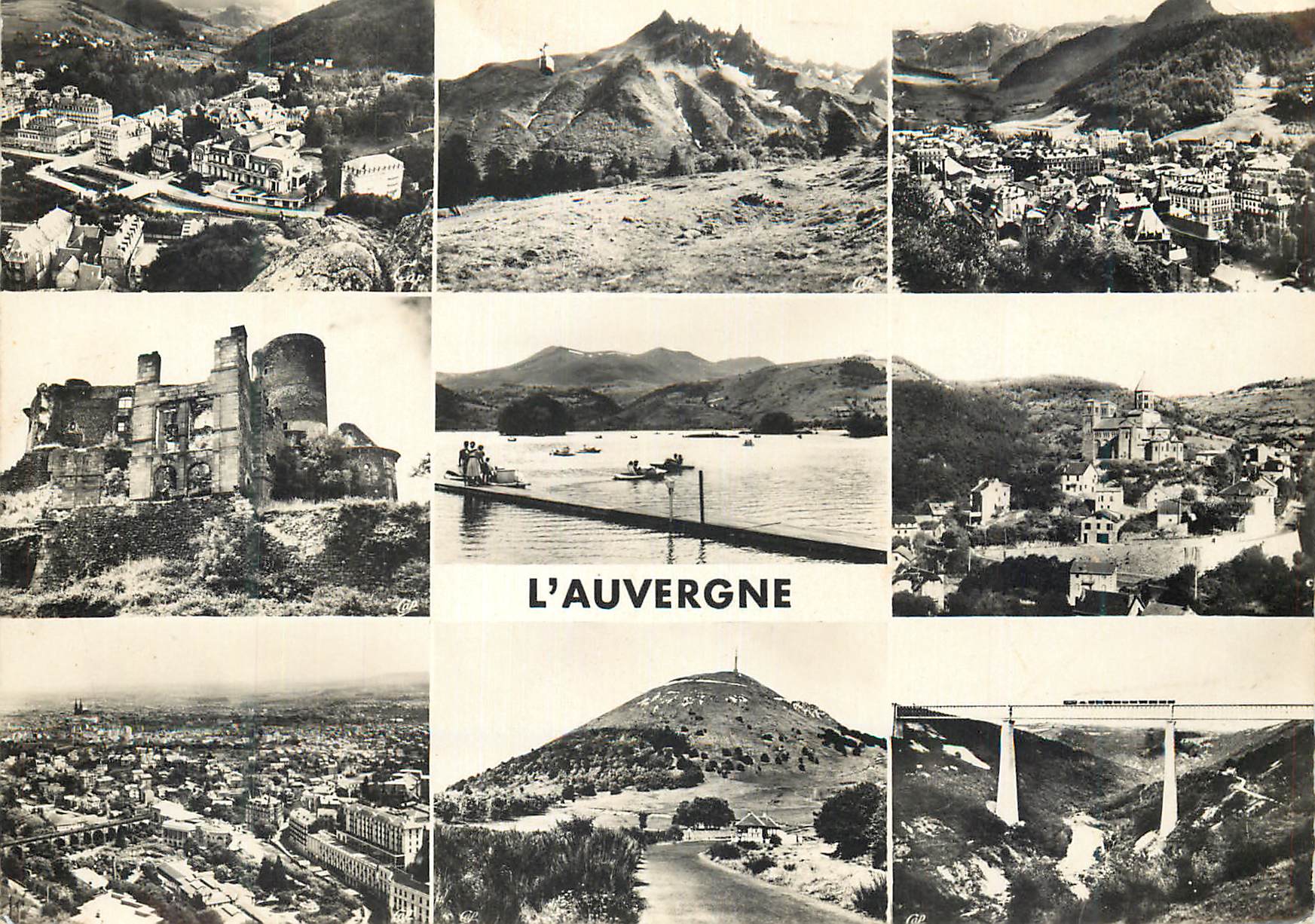 L'Auvergne — Panoramablick und Sehenswürdigkeiten — Cif des Arts Photomécaniques (59)