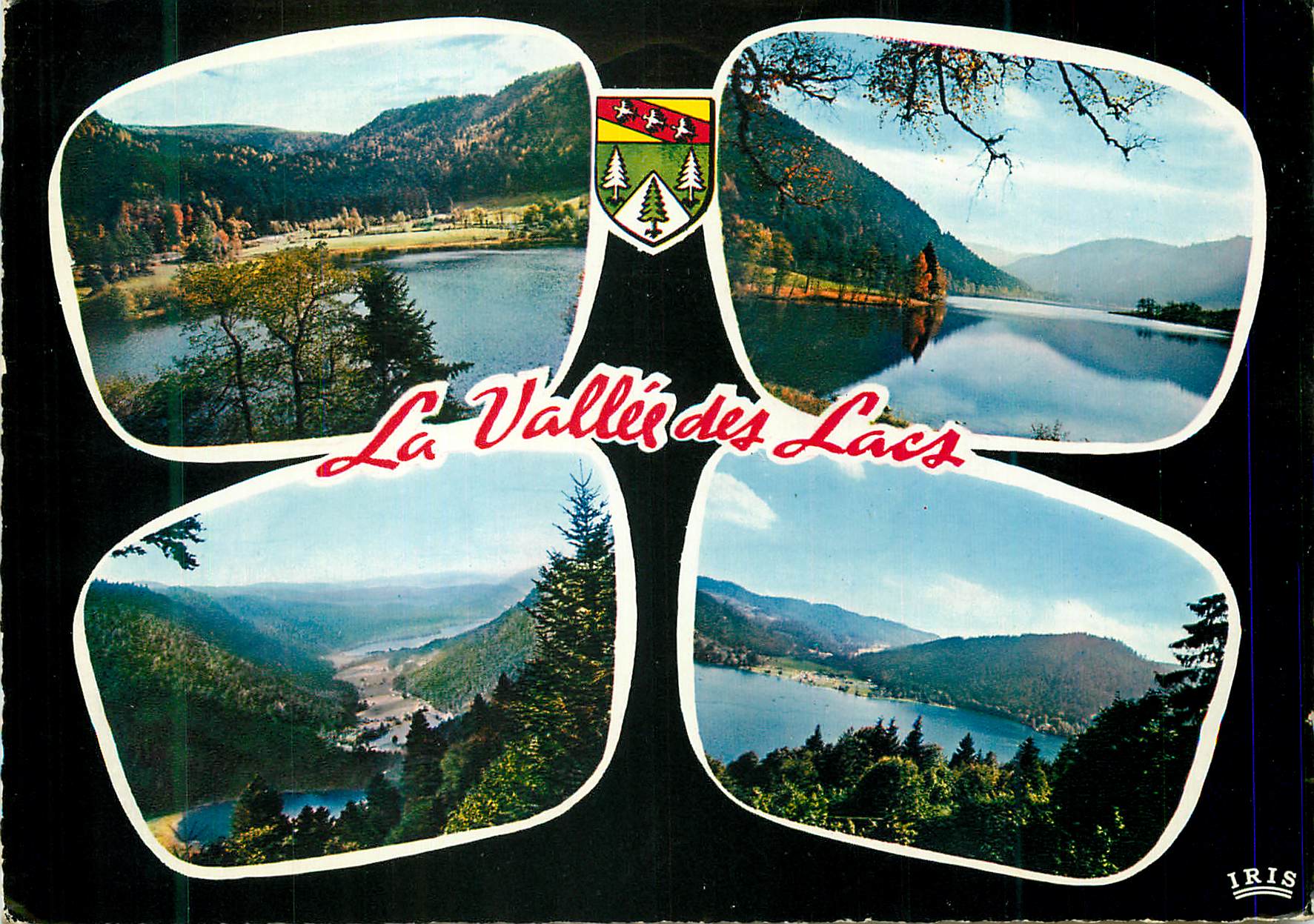 CPM 8853152 les hautes vosges lacs de retournemer longemer et gerardmer