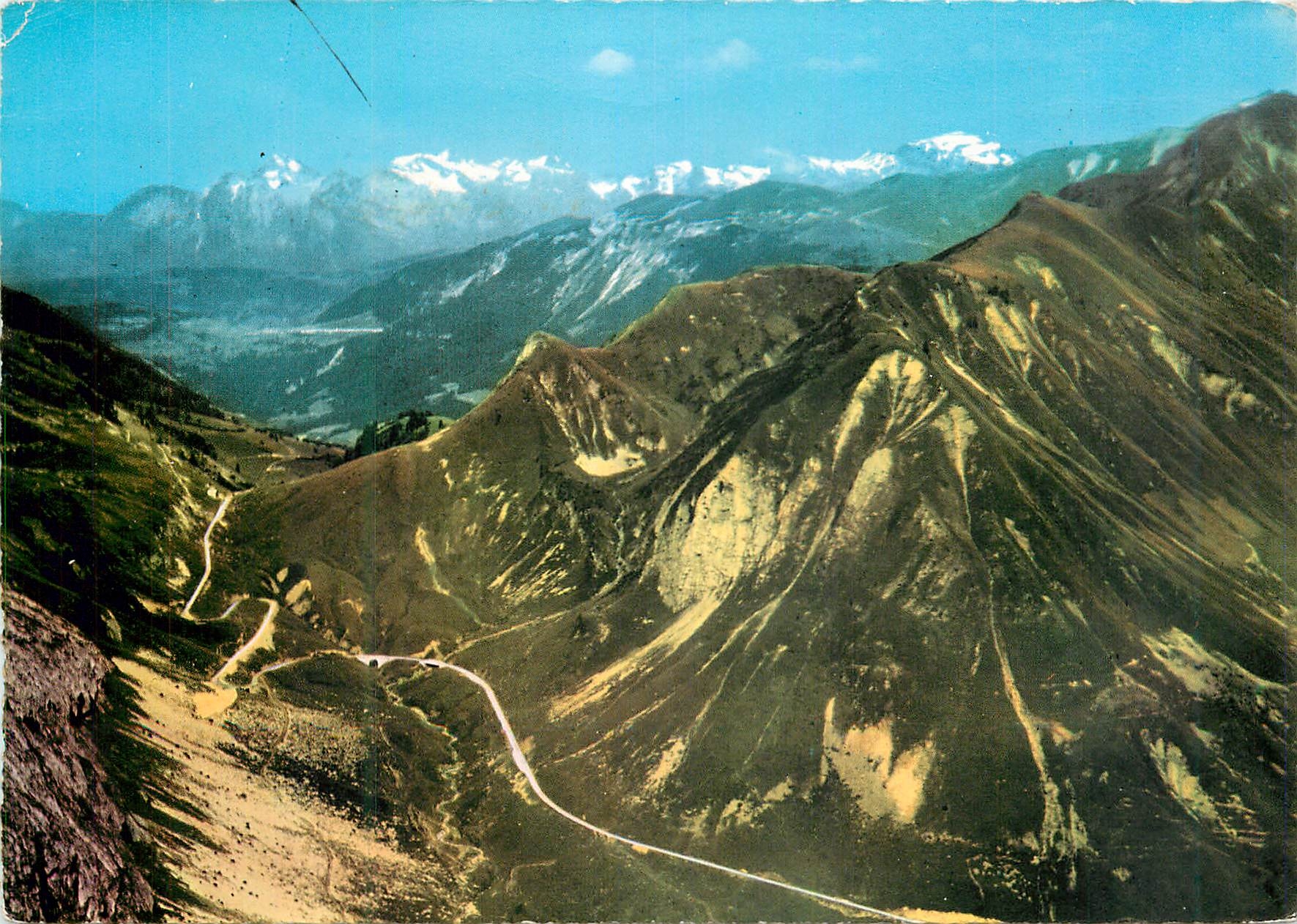 CPM N 7834 le col de la colombiere (haute savoie)