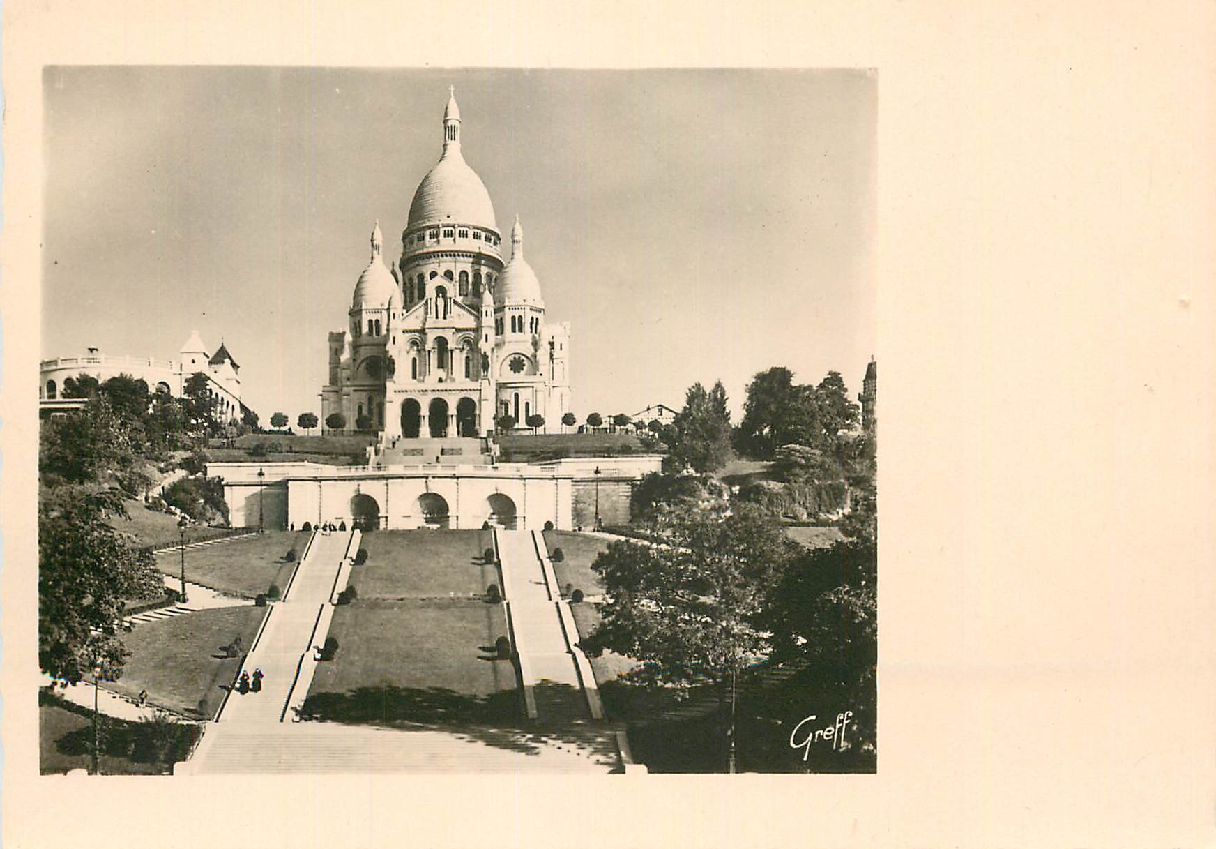 CPM Paris le sacre coeur